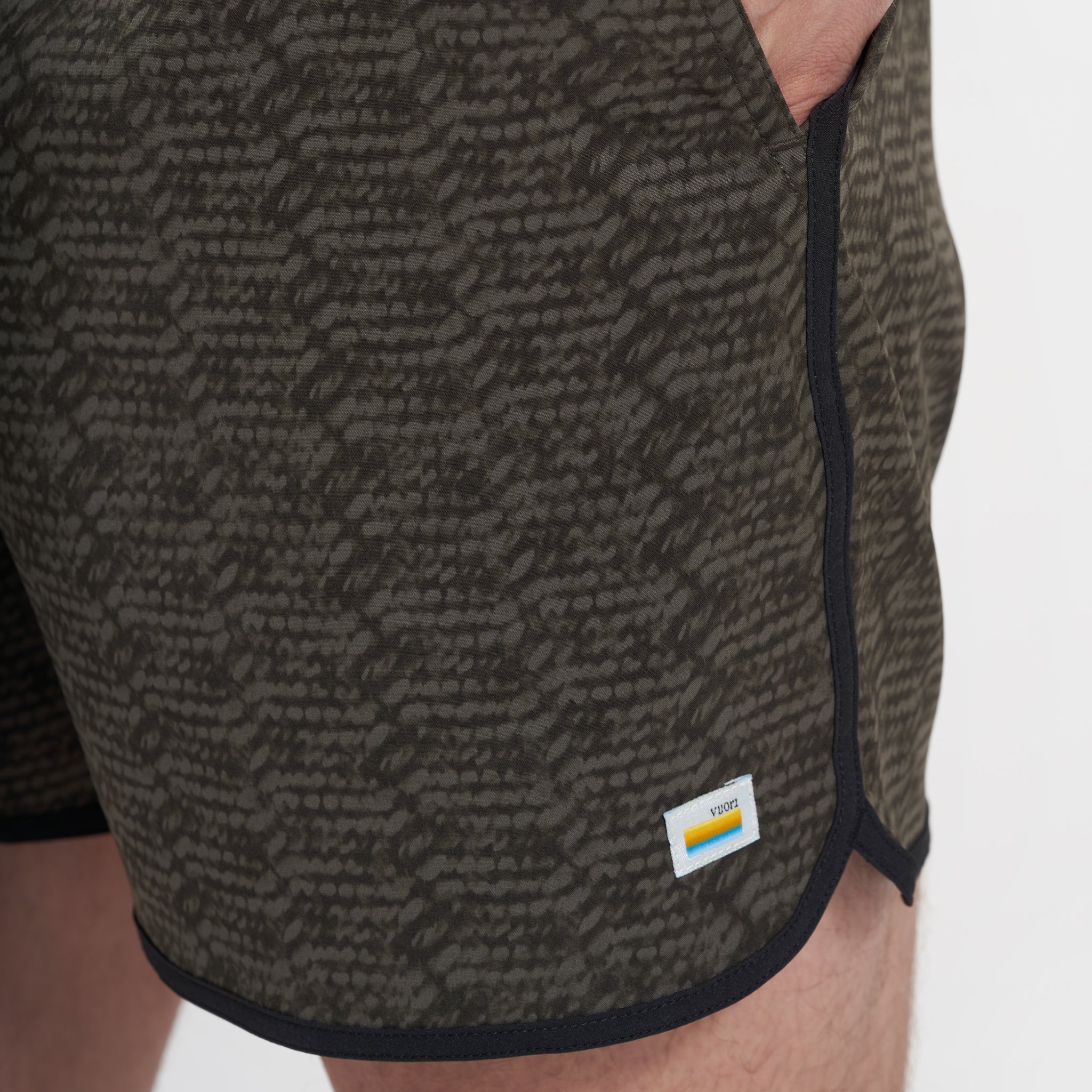 Banks Short 5" | Oregano Basketweave