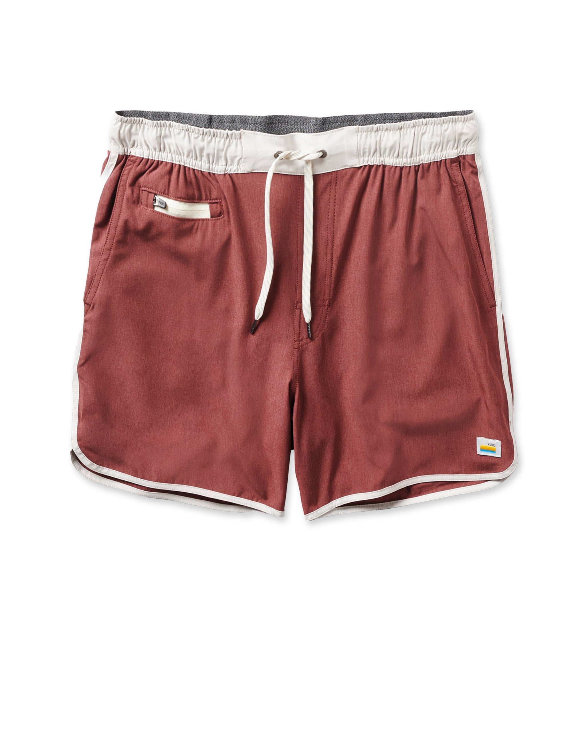 Banks Short 5" | Russet Linen Texture