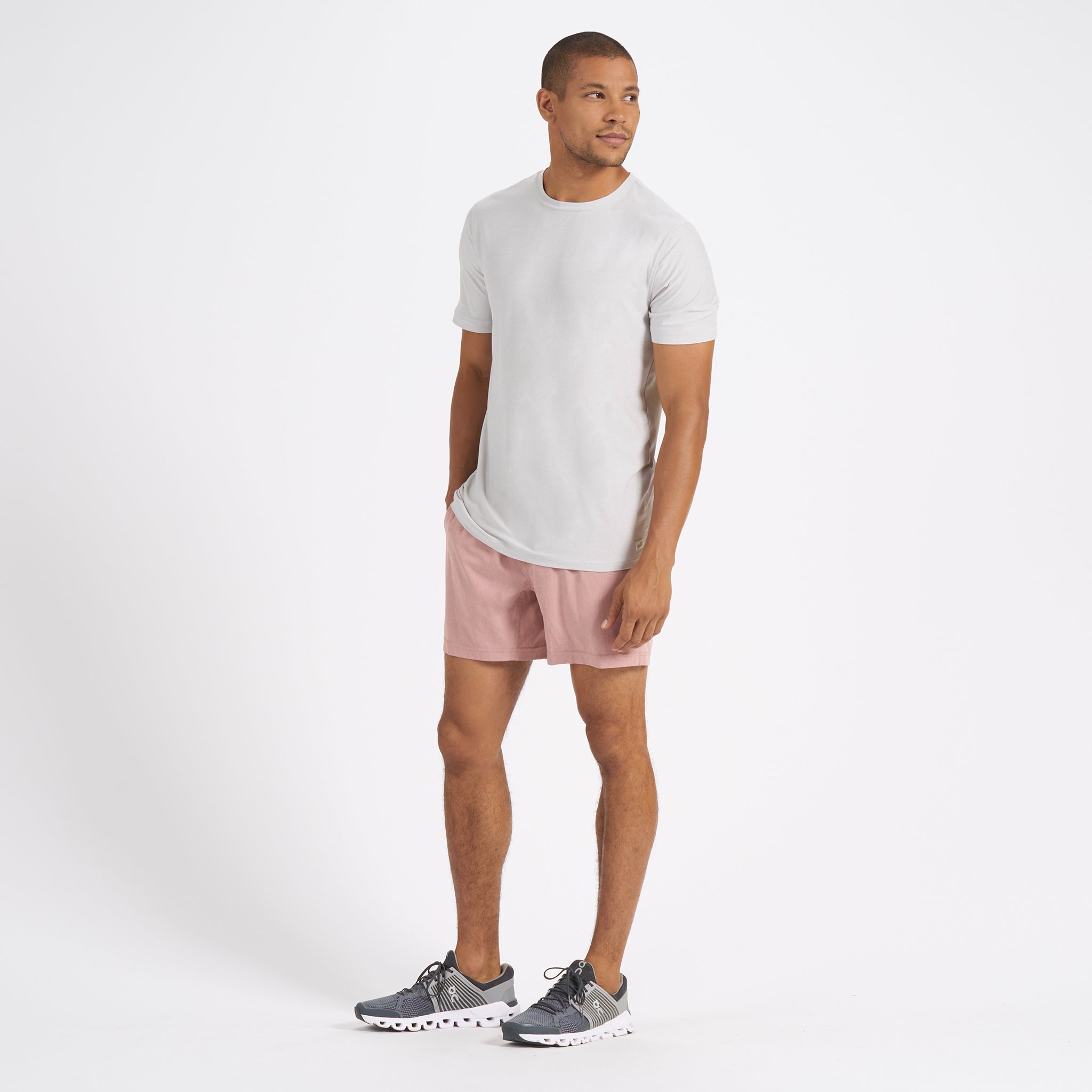 Kore Short Lined 5" | Burnt Clay Linen Texture