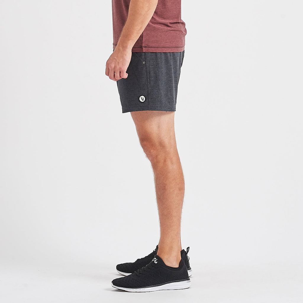 Kore Short 5" | Charcoal Twill Texture