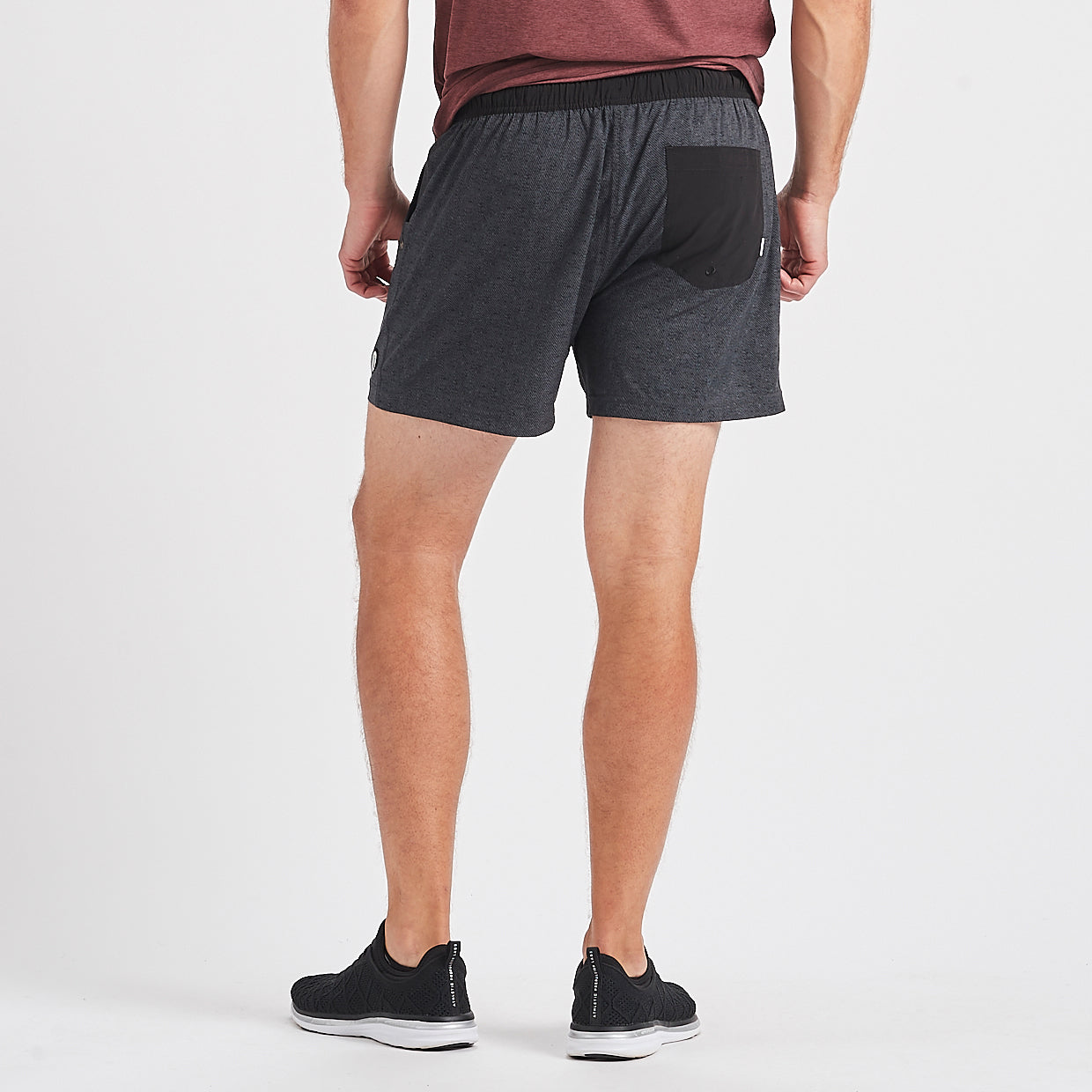 Kore Short 5" | Charcoal Twill Texture