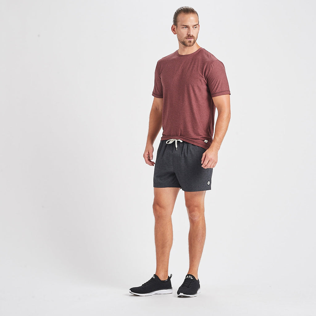 Kore Short 5" | Charcoal Twill Texture