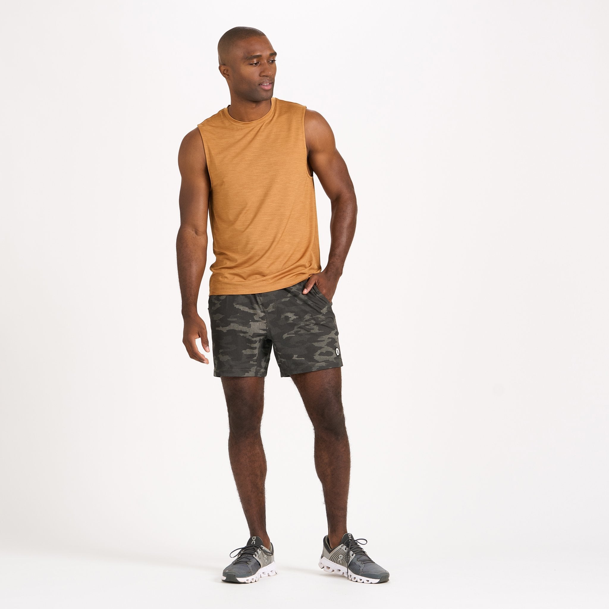 Kore Short Lined 5" | Oregano Watercolor Camo