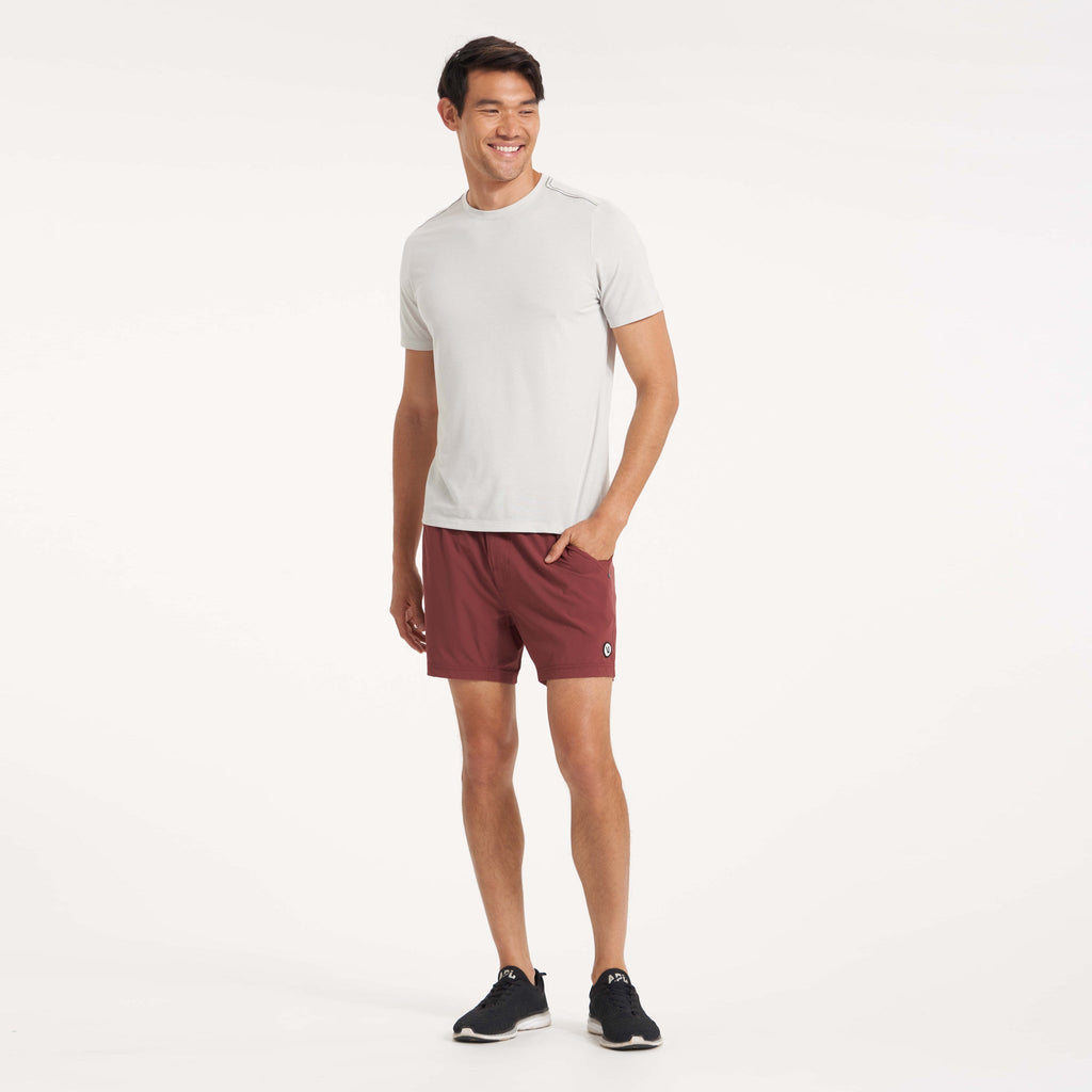 Kore Short Lined 5" | Russet
