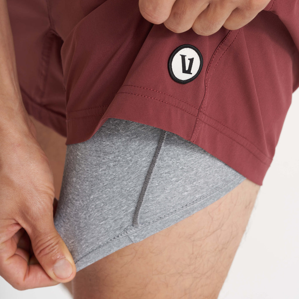 Kore Short Lined 5" | Russet