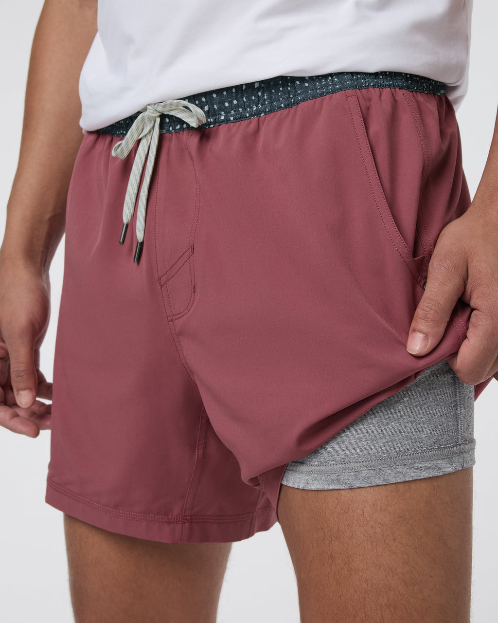 Kore Short Lined 5" | Saltwater Red