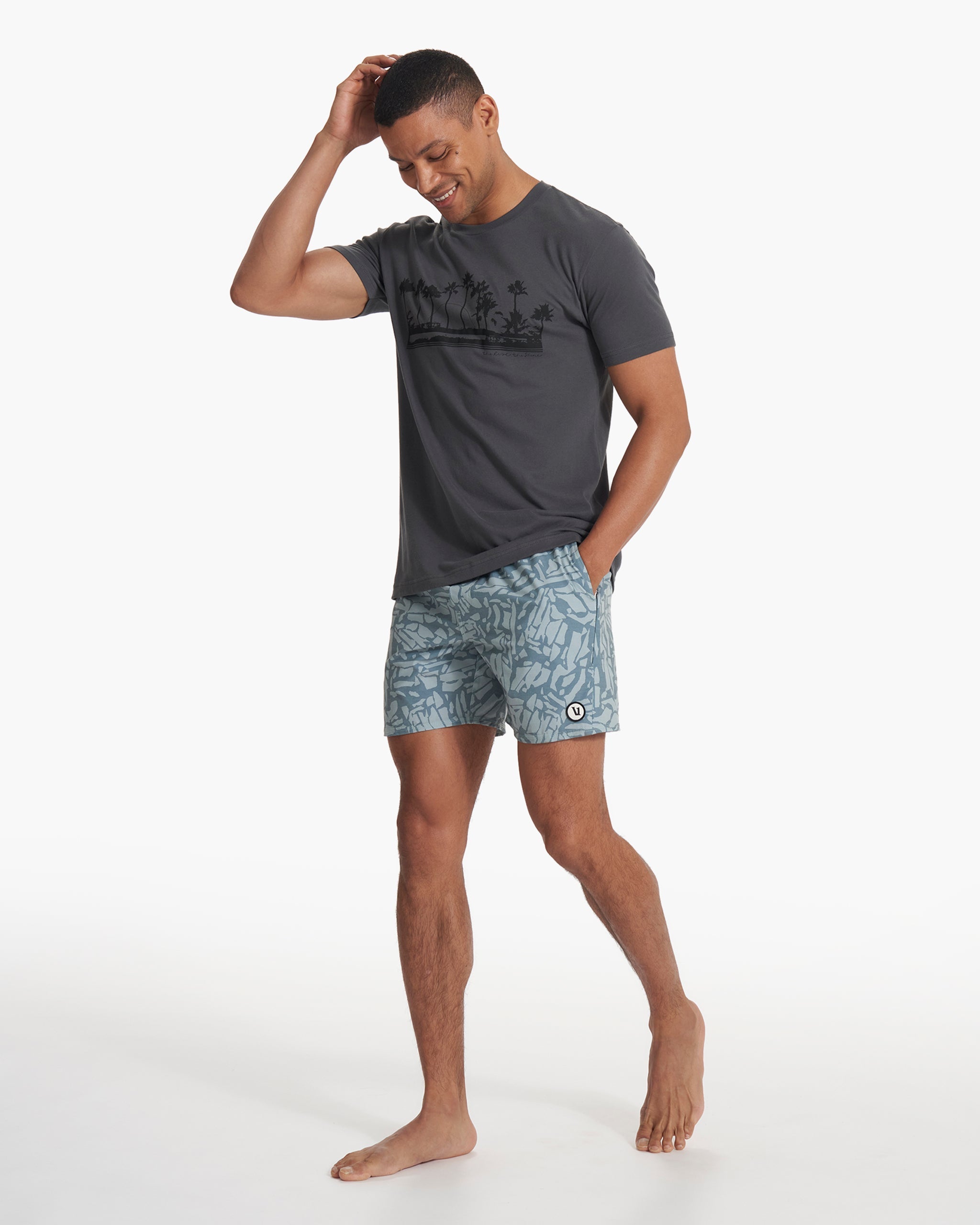 Cape Short | Ether Terrazzo
