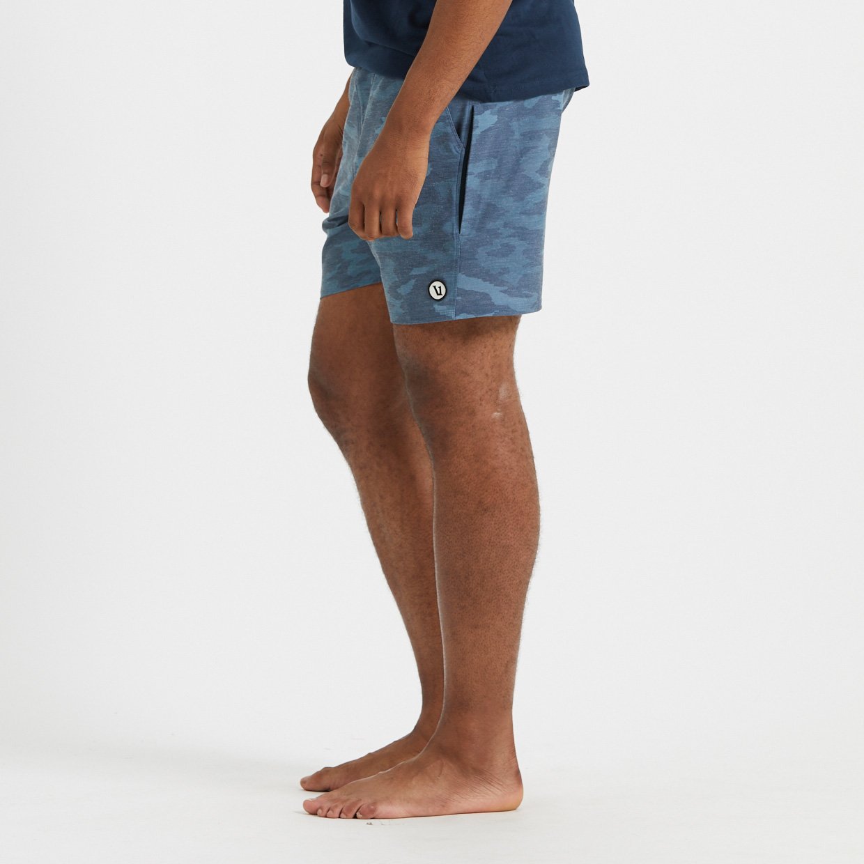 Cape Short | Indigo Watercolor Camo