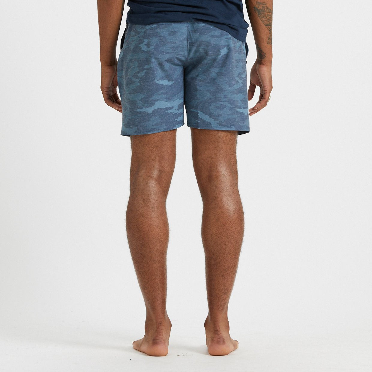 Cape Short | Indigo Watercolor Camo