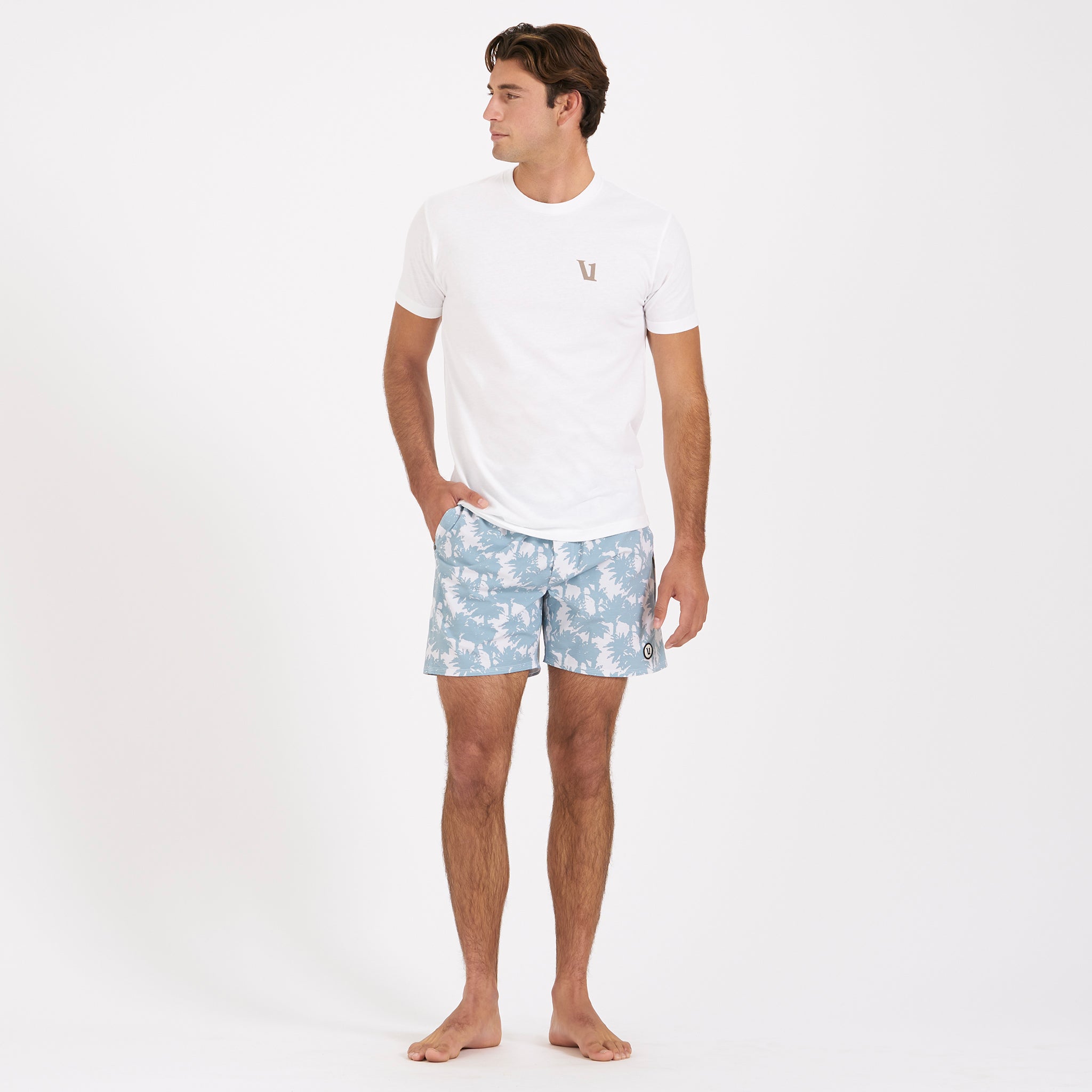 Cape Short | Seaglass Multi Palm