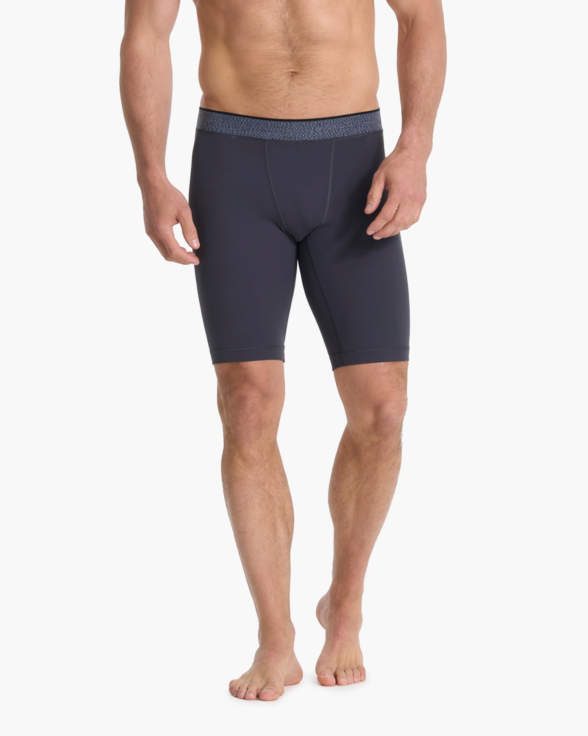 Limitless Compression Short | Charcoal
