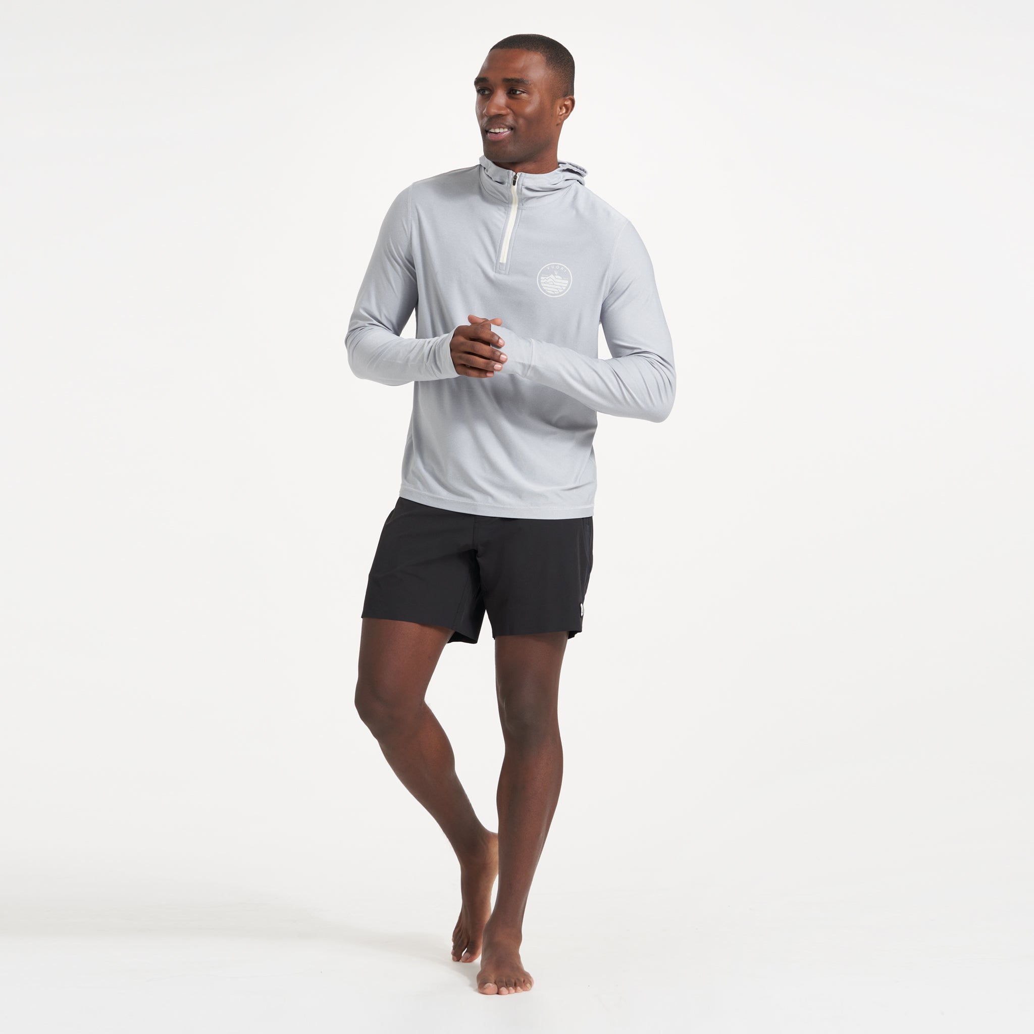 Uluwatu Water Hoodie | Platinum Heather