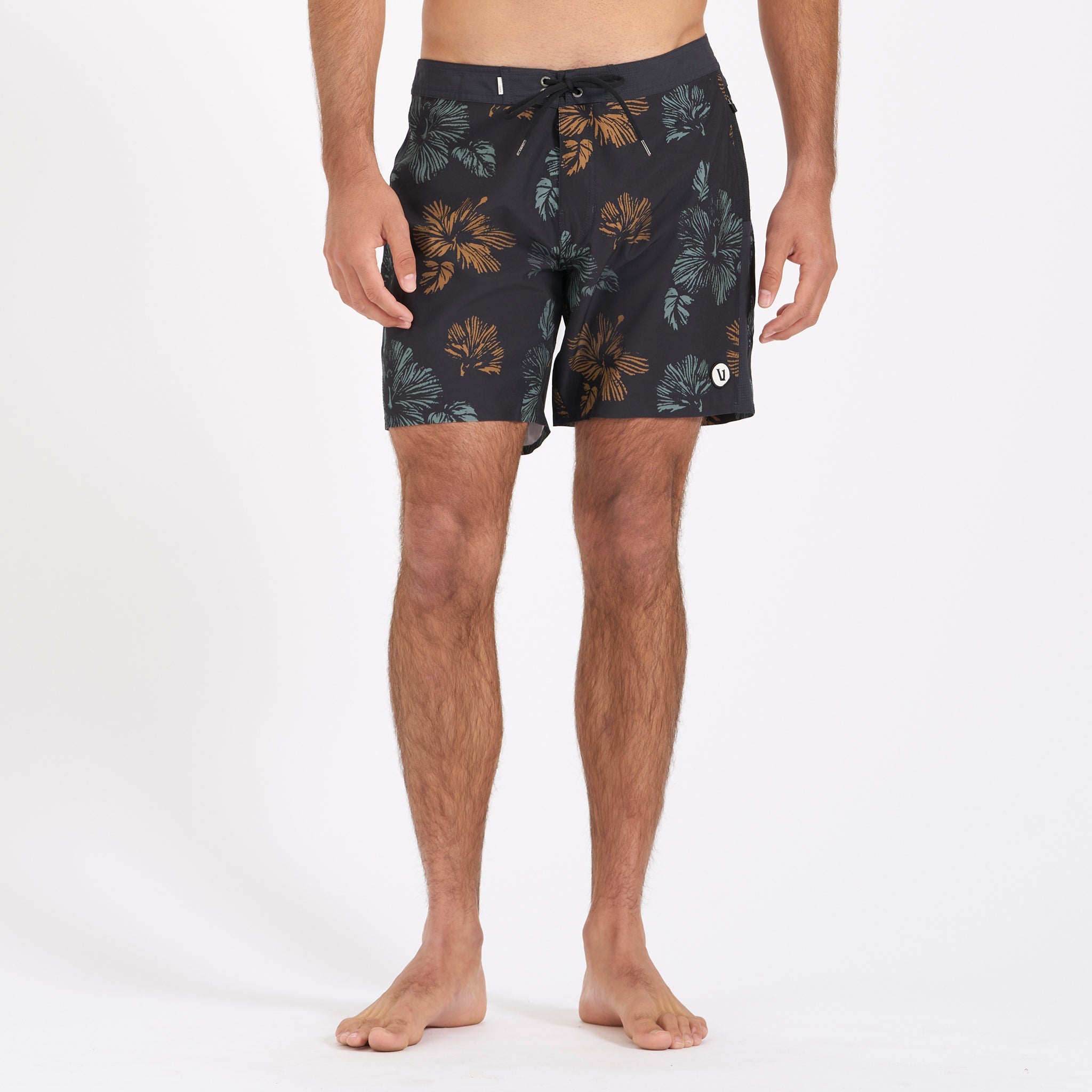 Peak Boardshort | Black Multi Kona