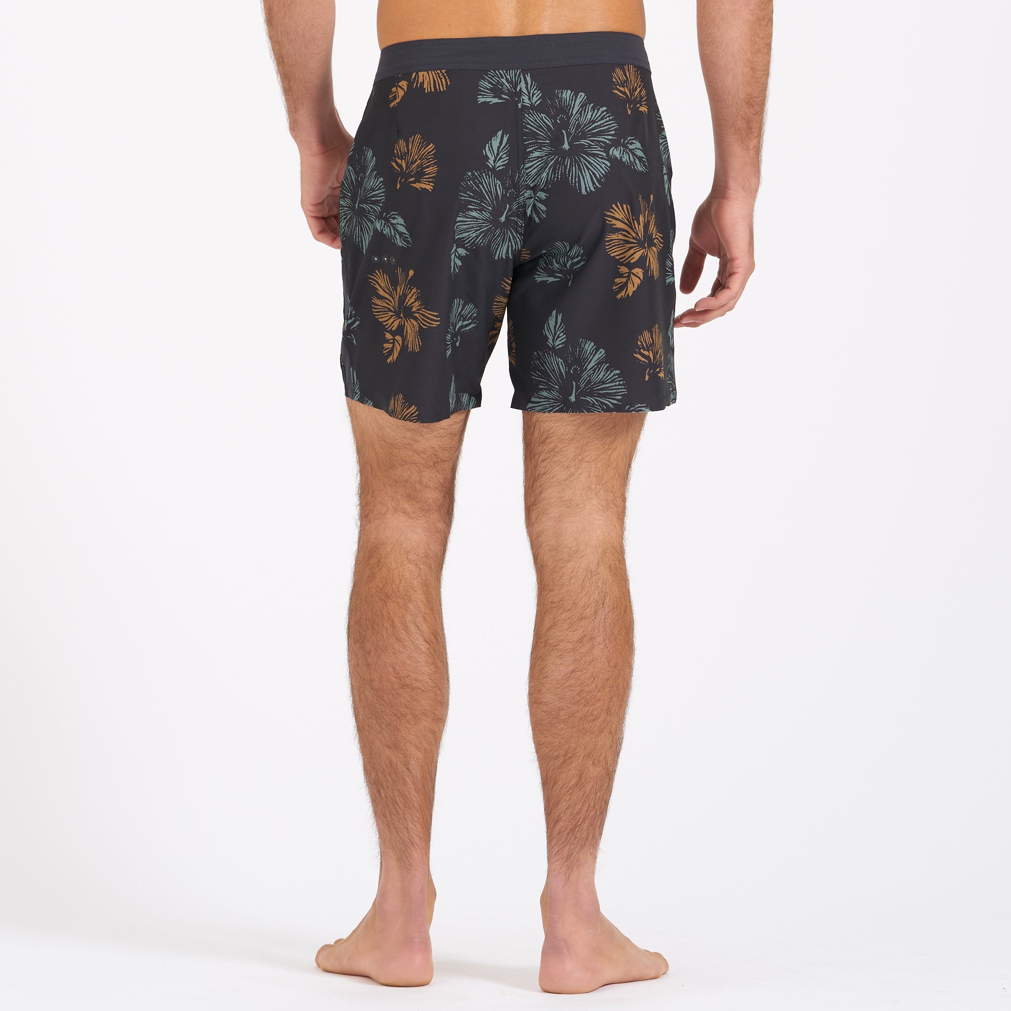 Peak Boardshort | Black Multi Kona