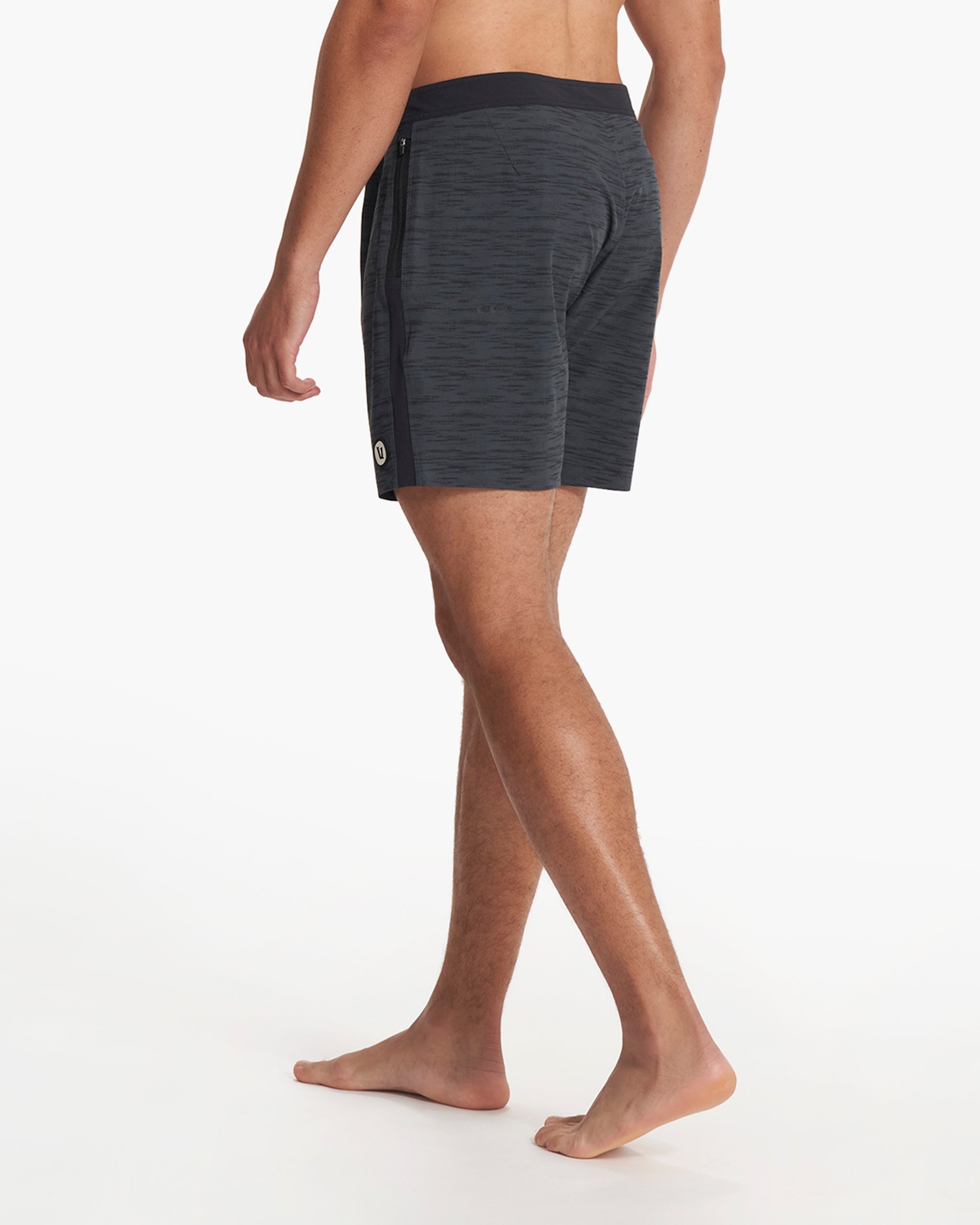 Peak Boardshort | Charcoal Escape