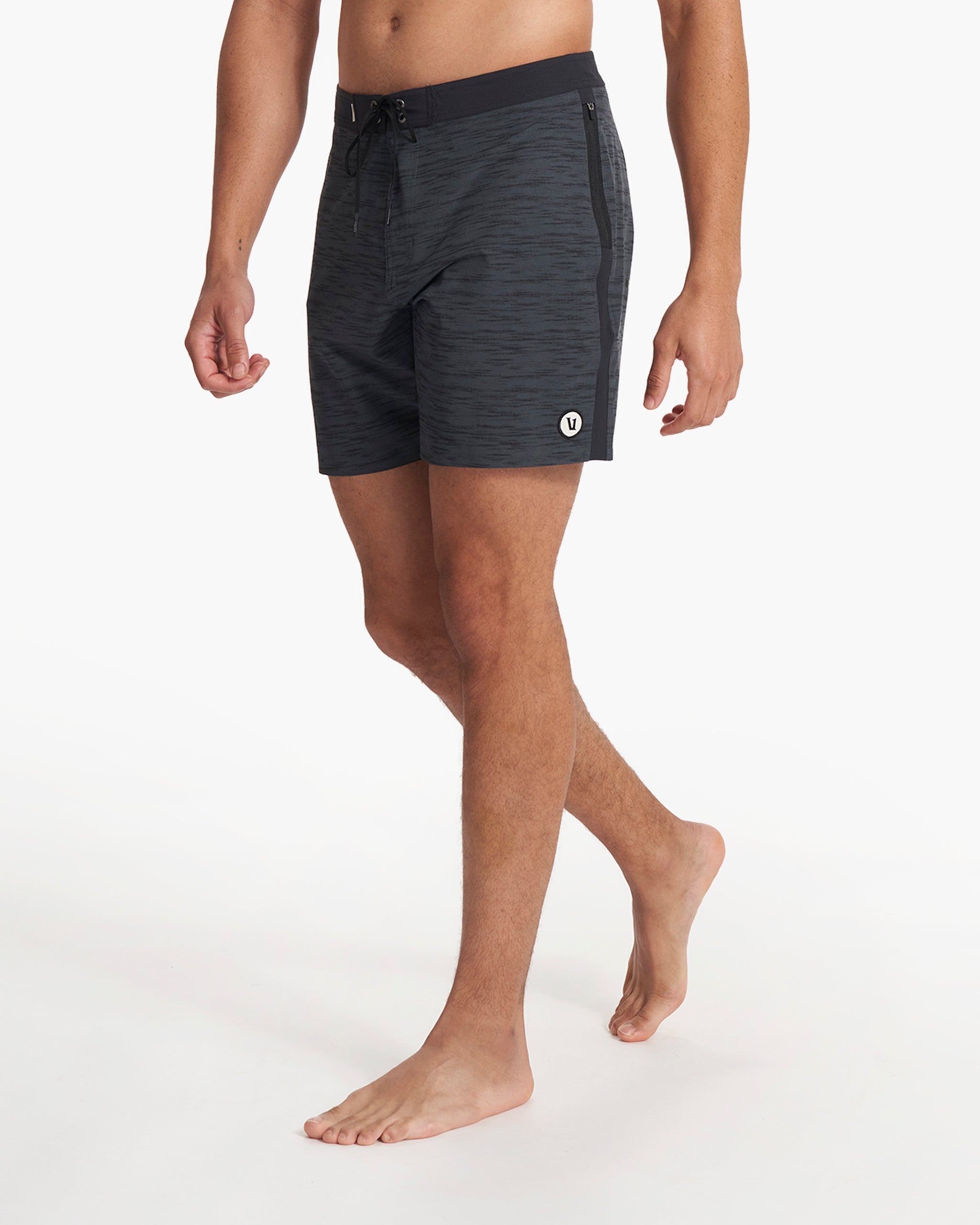 Peak Boardshort | Charcoal Escape