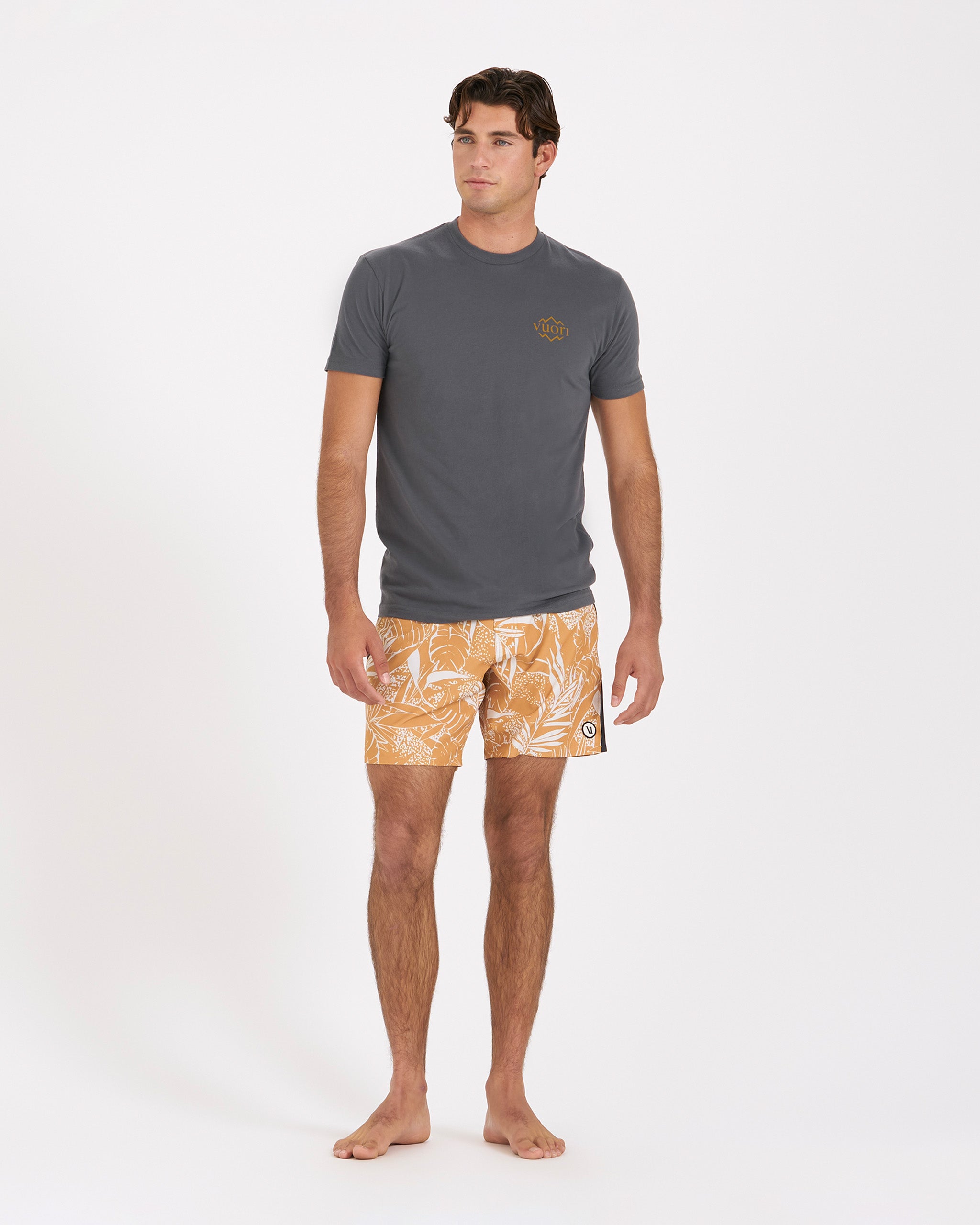 Peak Boardshort | Flax Rainforest