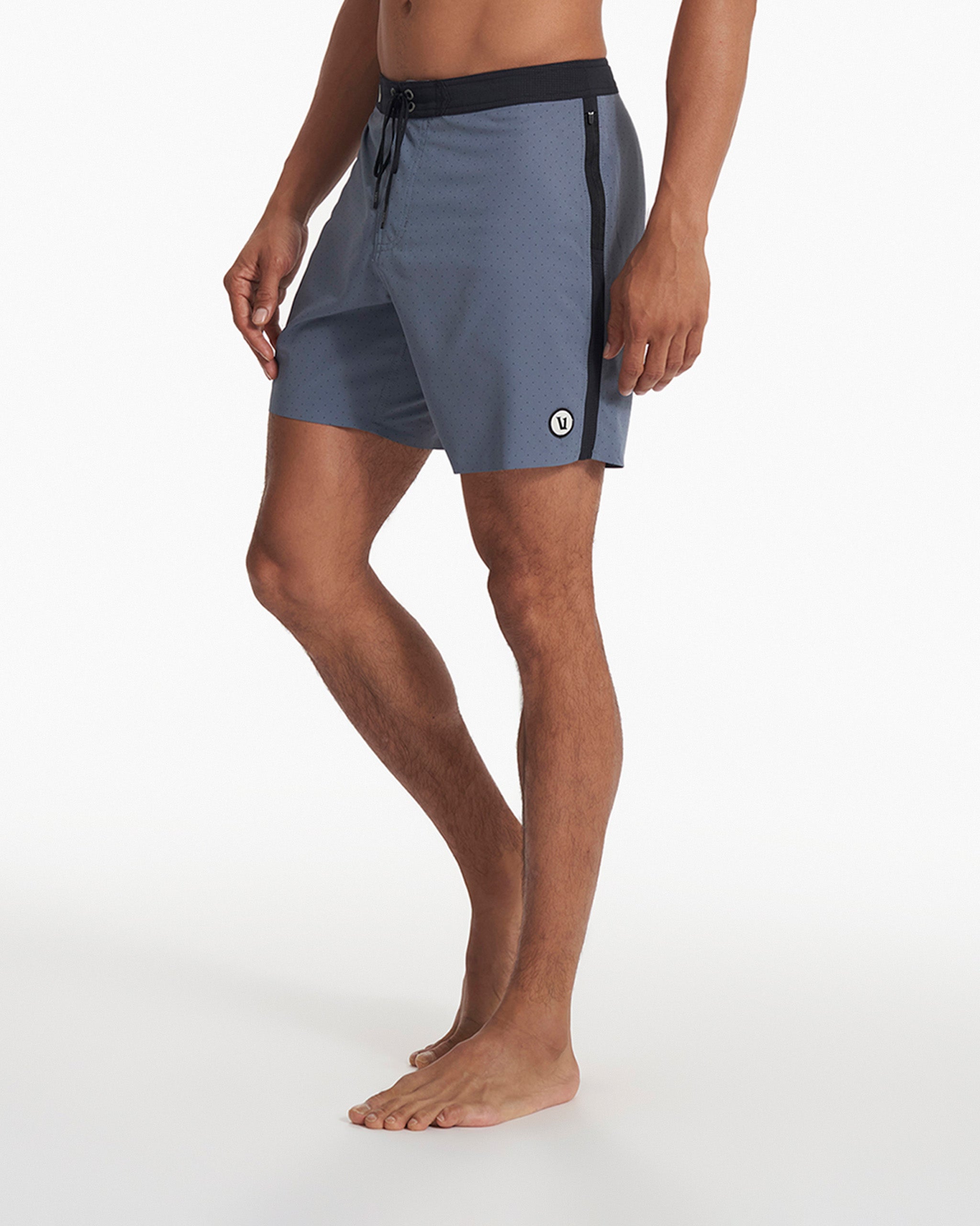Peak Boardshort | Light Azure Micro Dot
