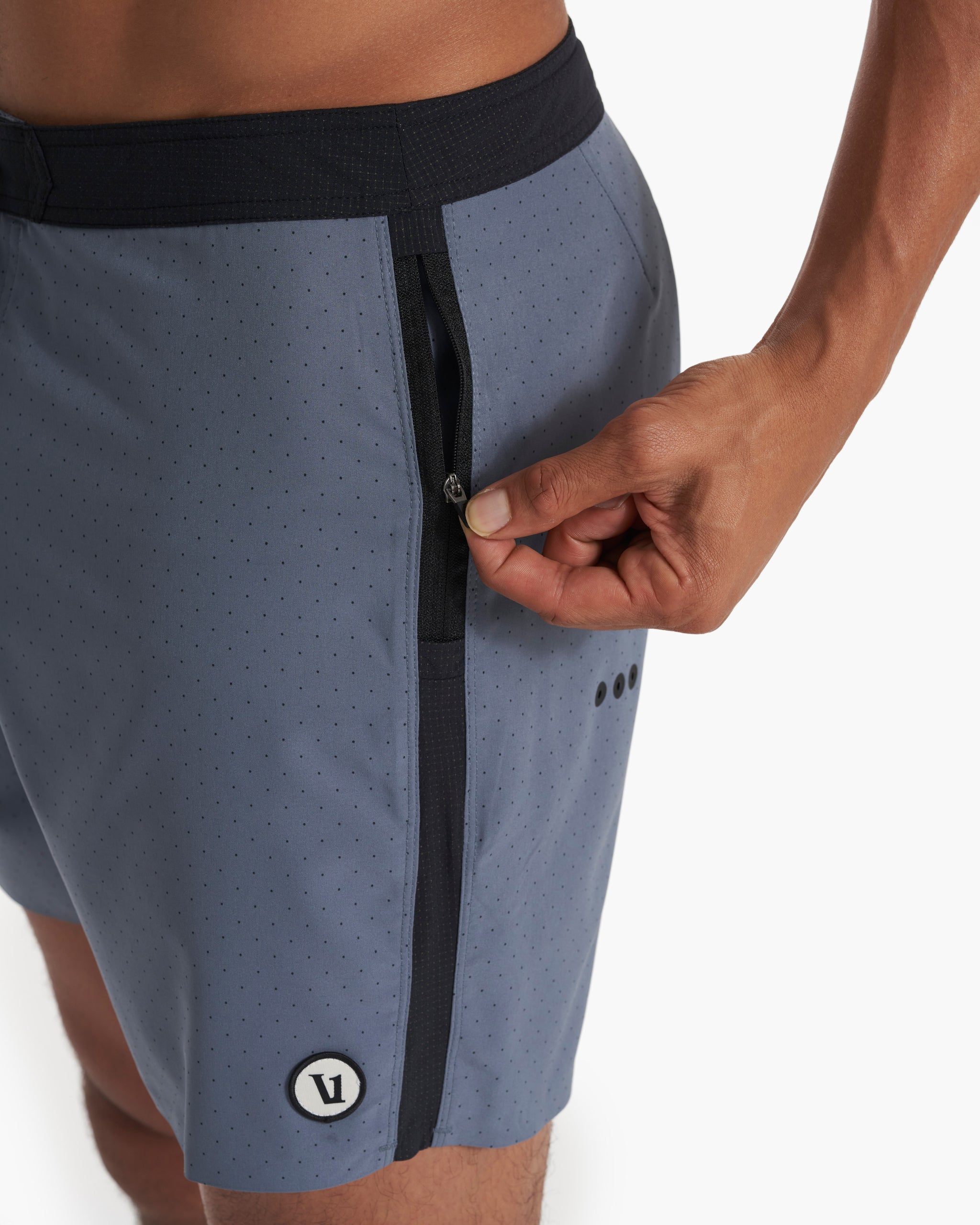 Peak Boardshort | Light Azure Micro Dot