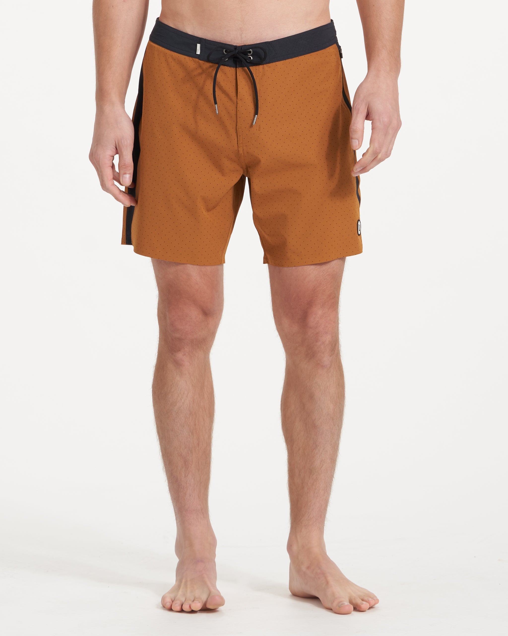 Peak Boardshort | Turmeric Micro Dot