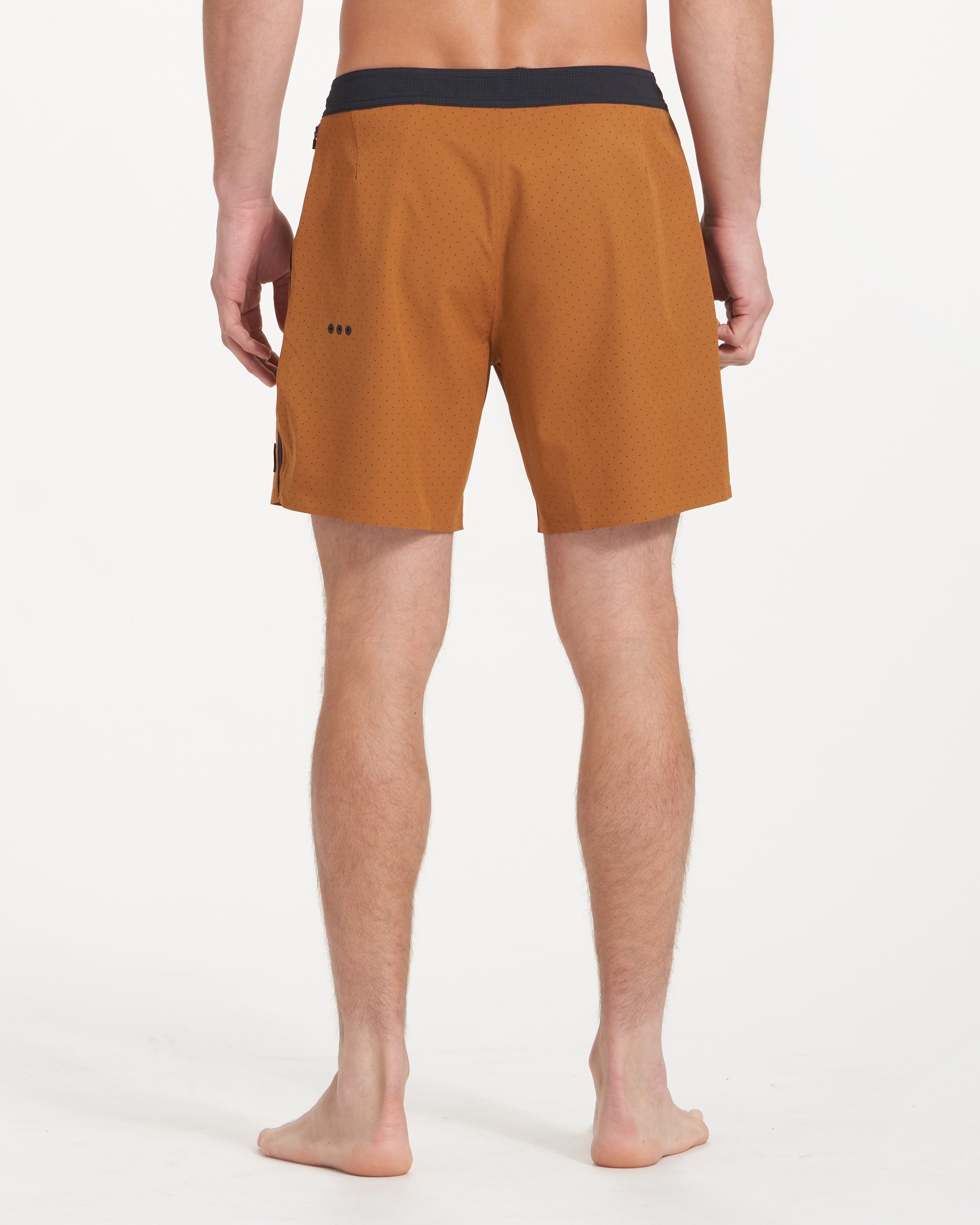 Peak Boardshort | Turmeric Micro Dot