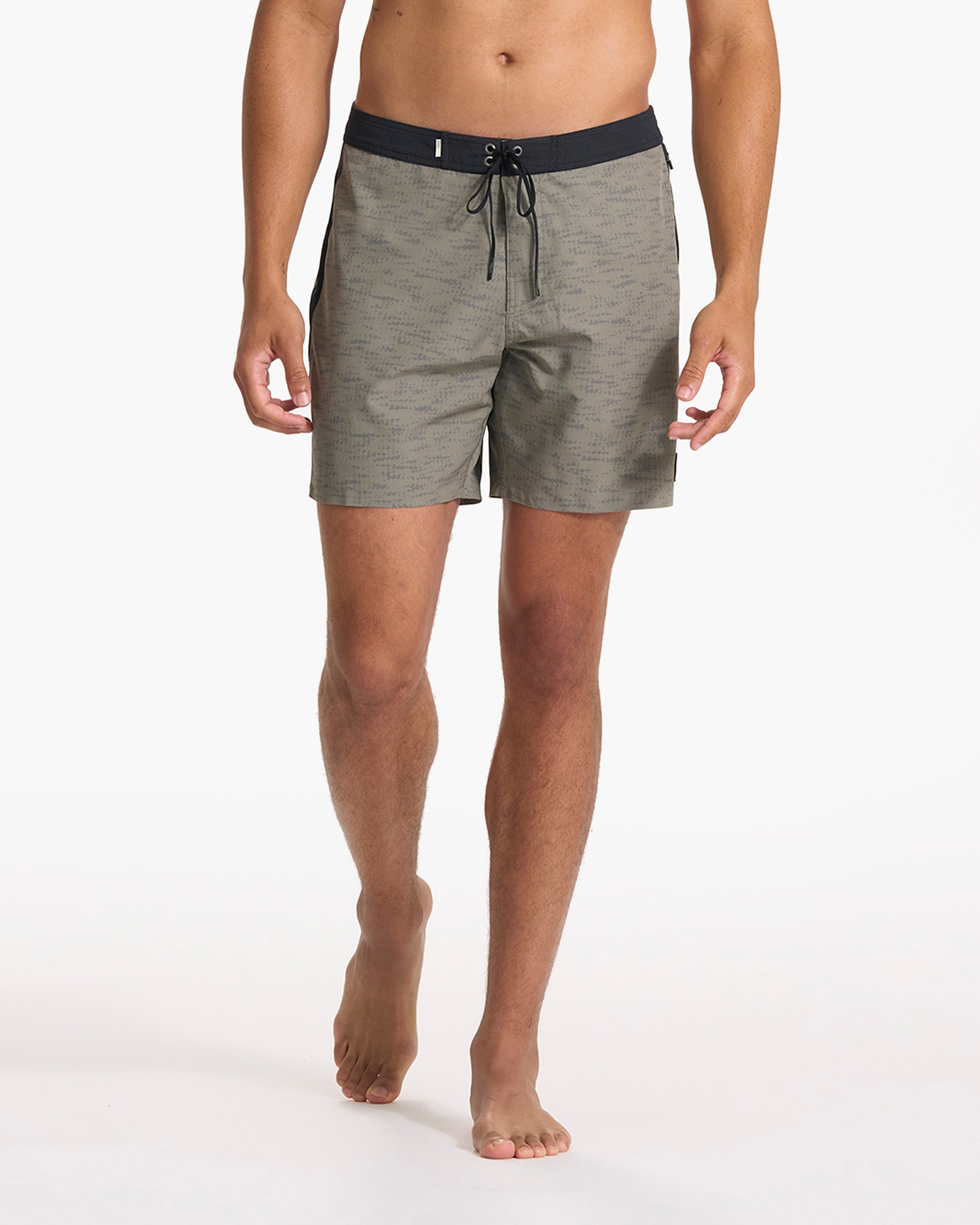 Peak Boardshort | Woodash Slub