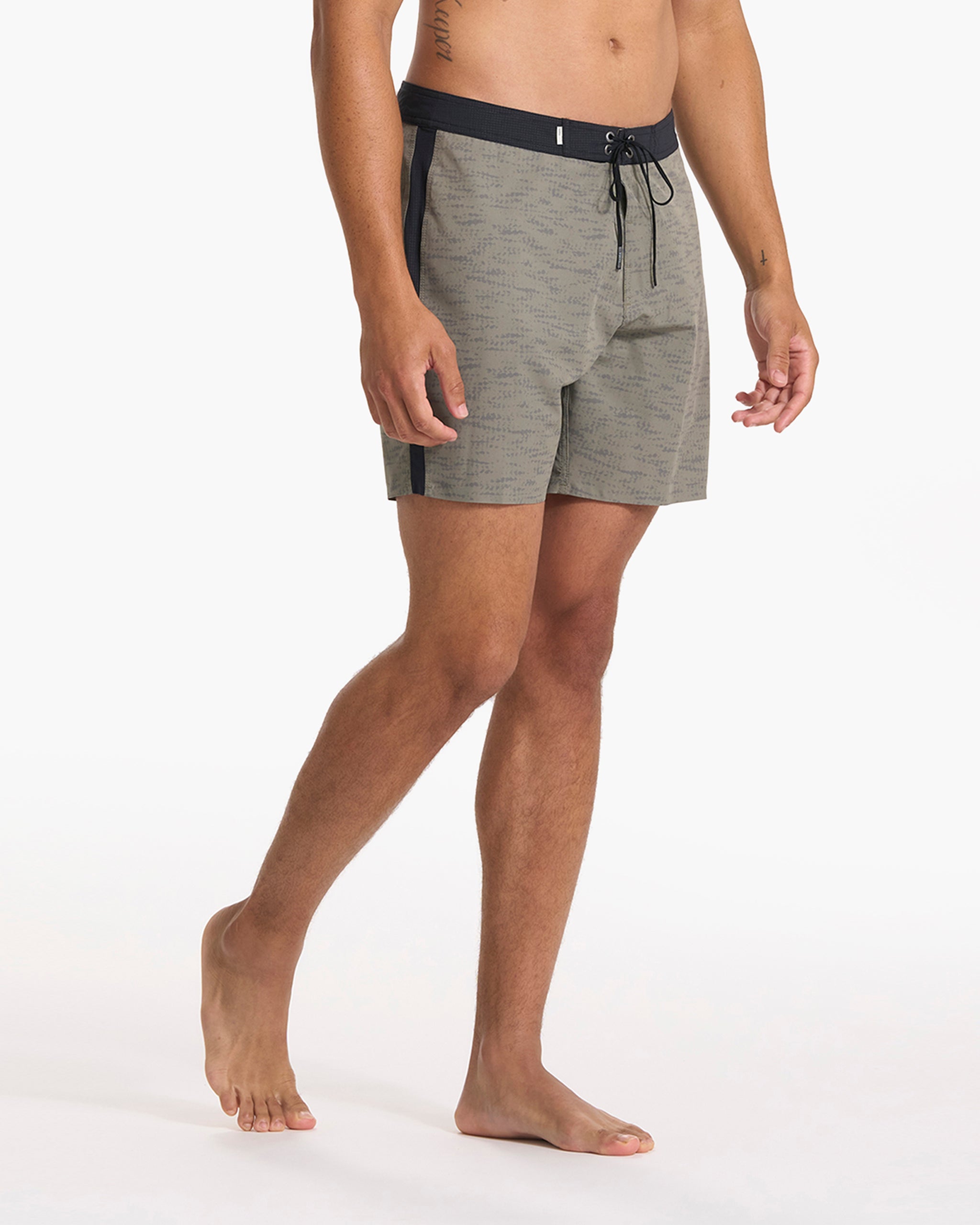 Peak Boardshort | Woodash Slub