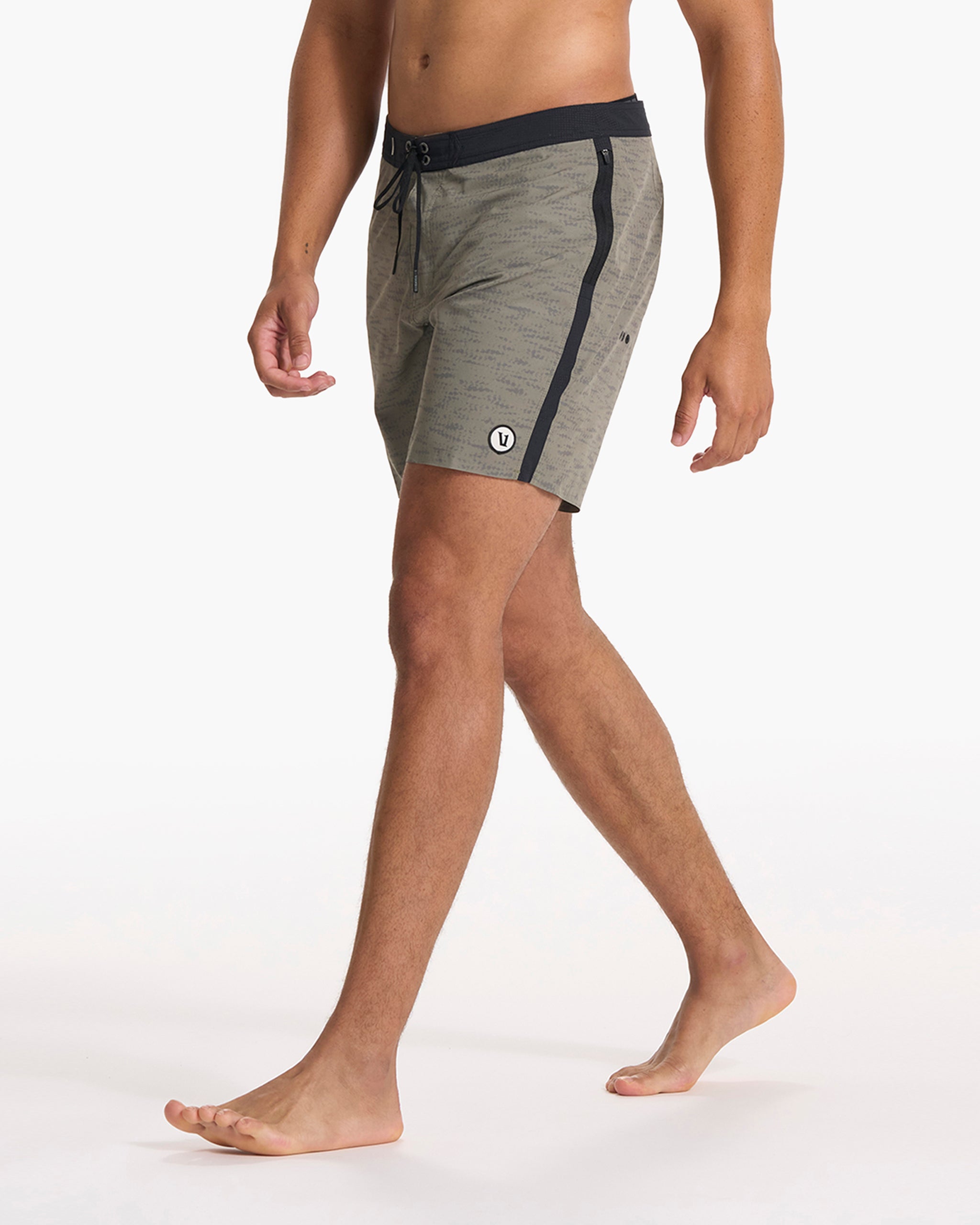 Peak Boardshort | Woodash Slub