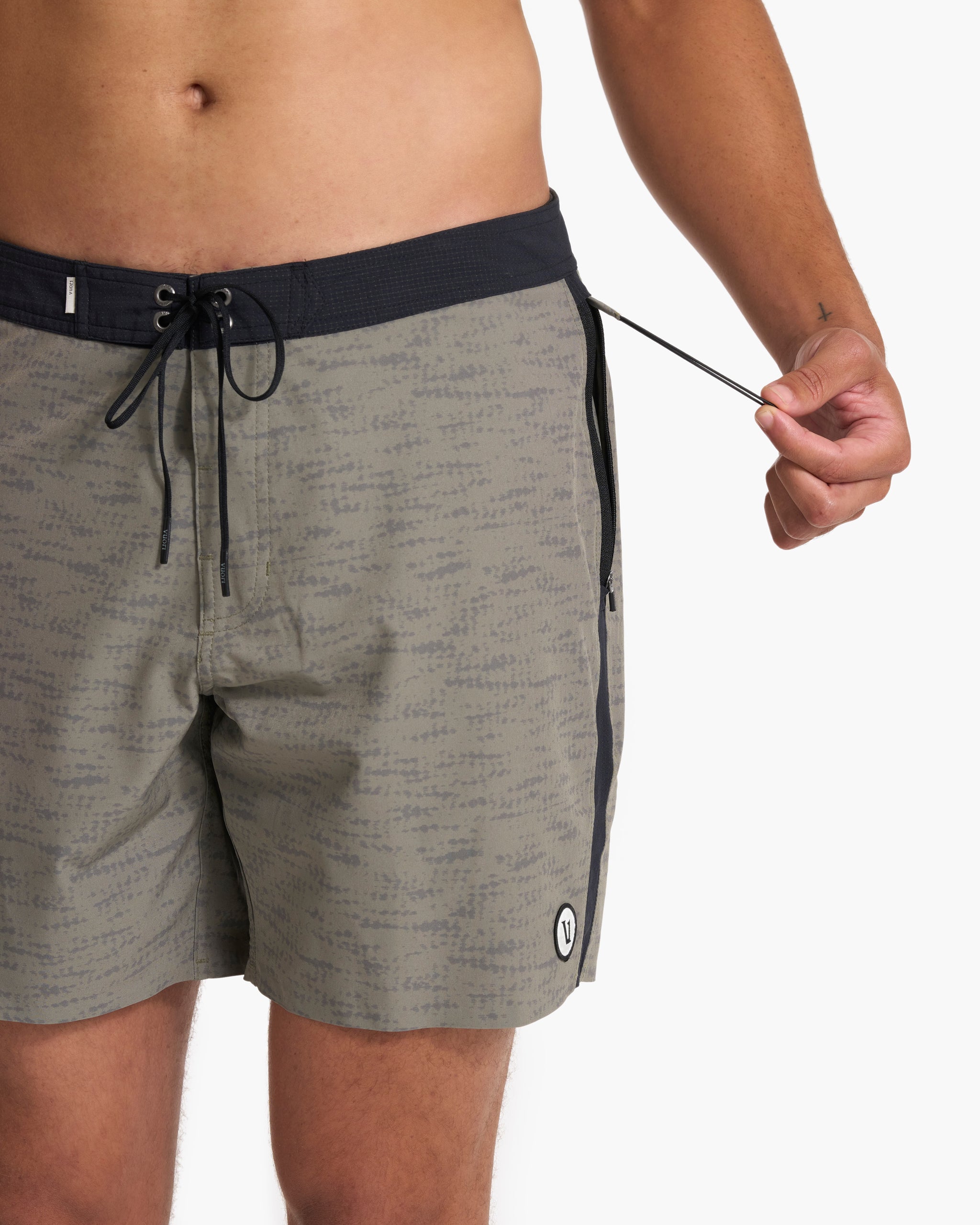 Peak Boardshort | Woodash Slub