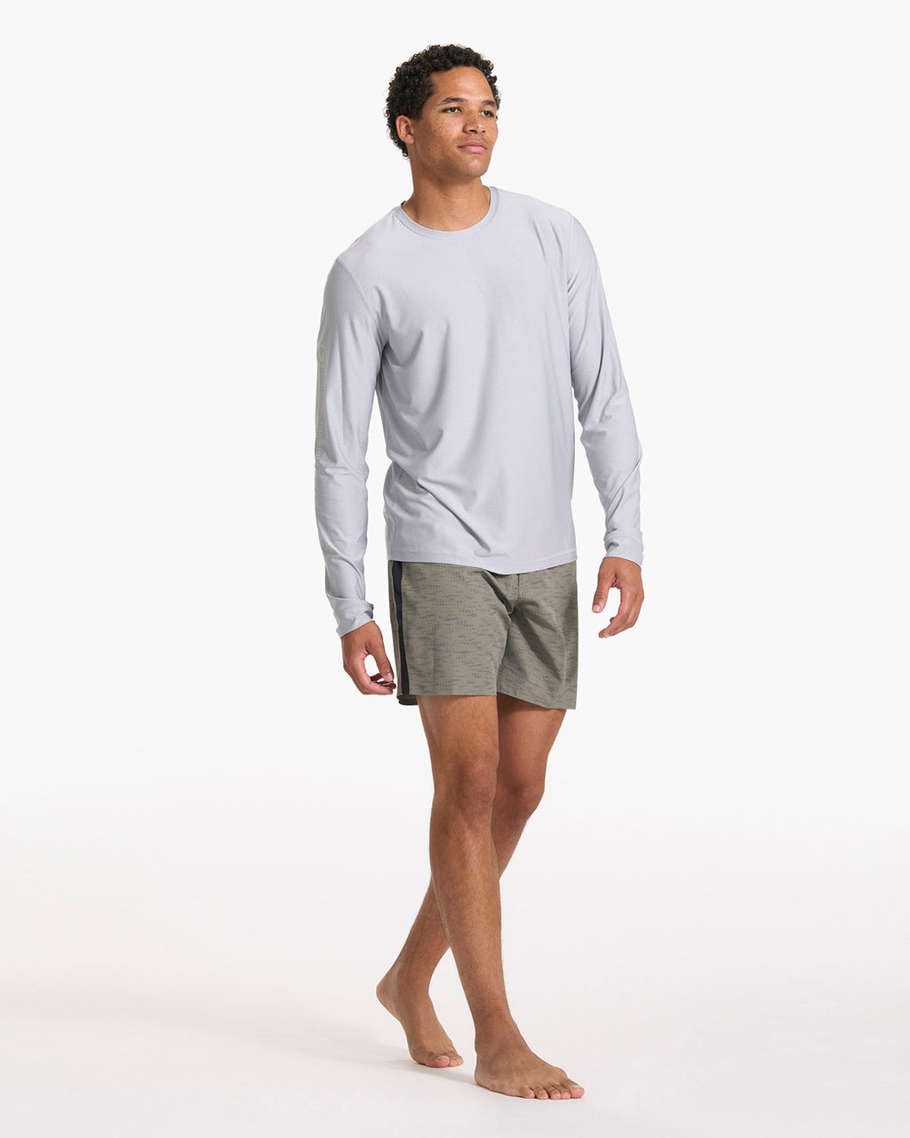 Peak Boardshort | Woodash Slub
