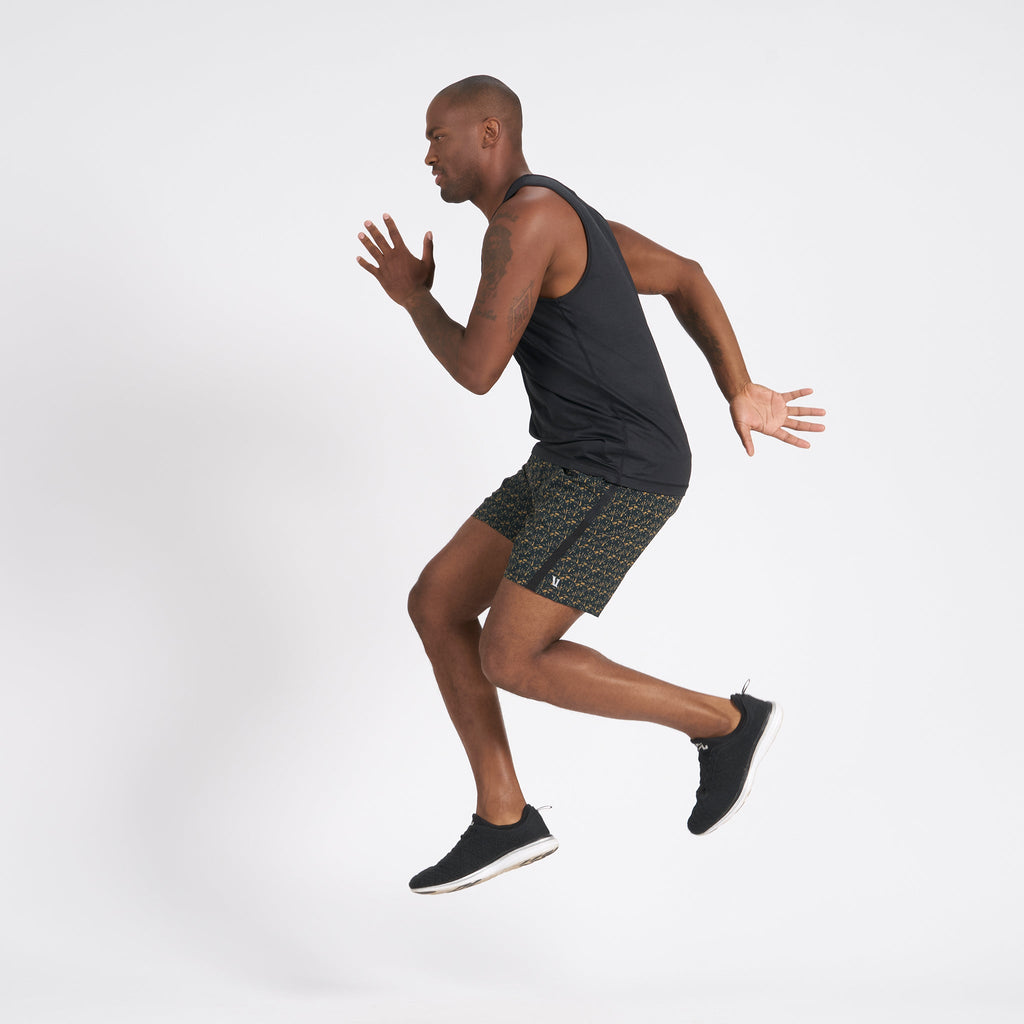 Draft Short | Black Woodblock