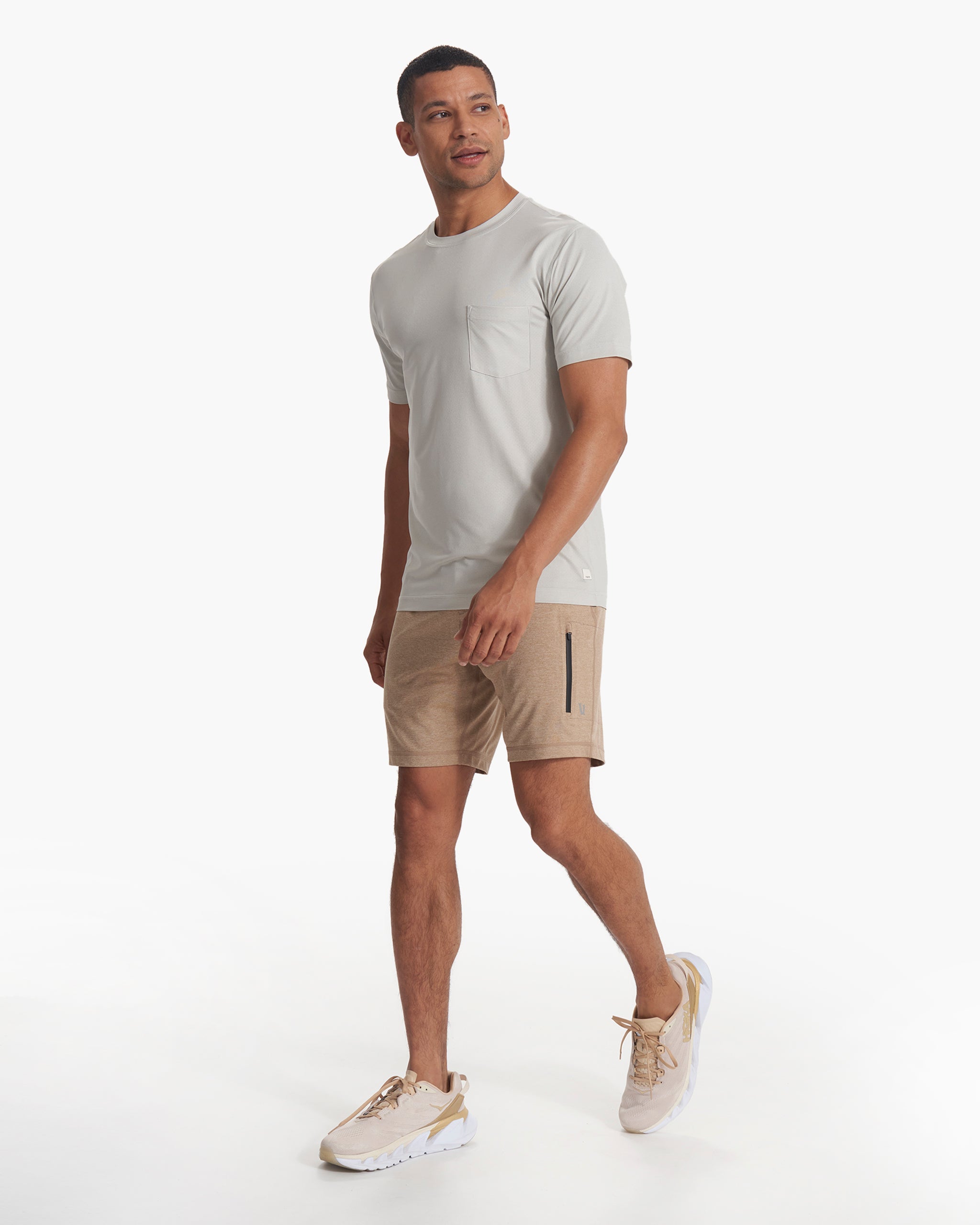 Sunday Performance Short 7.5" | Camel Heather