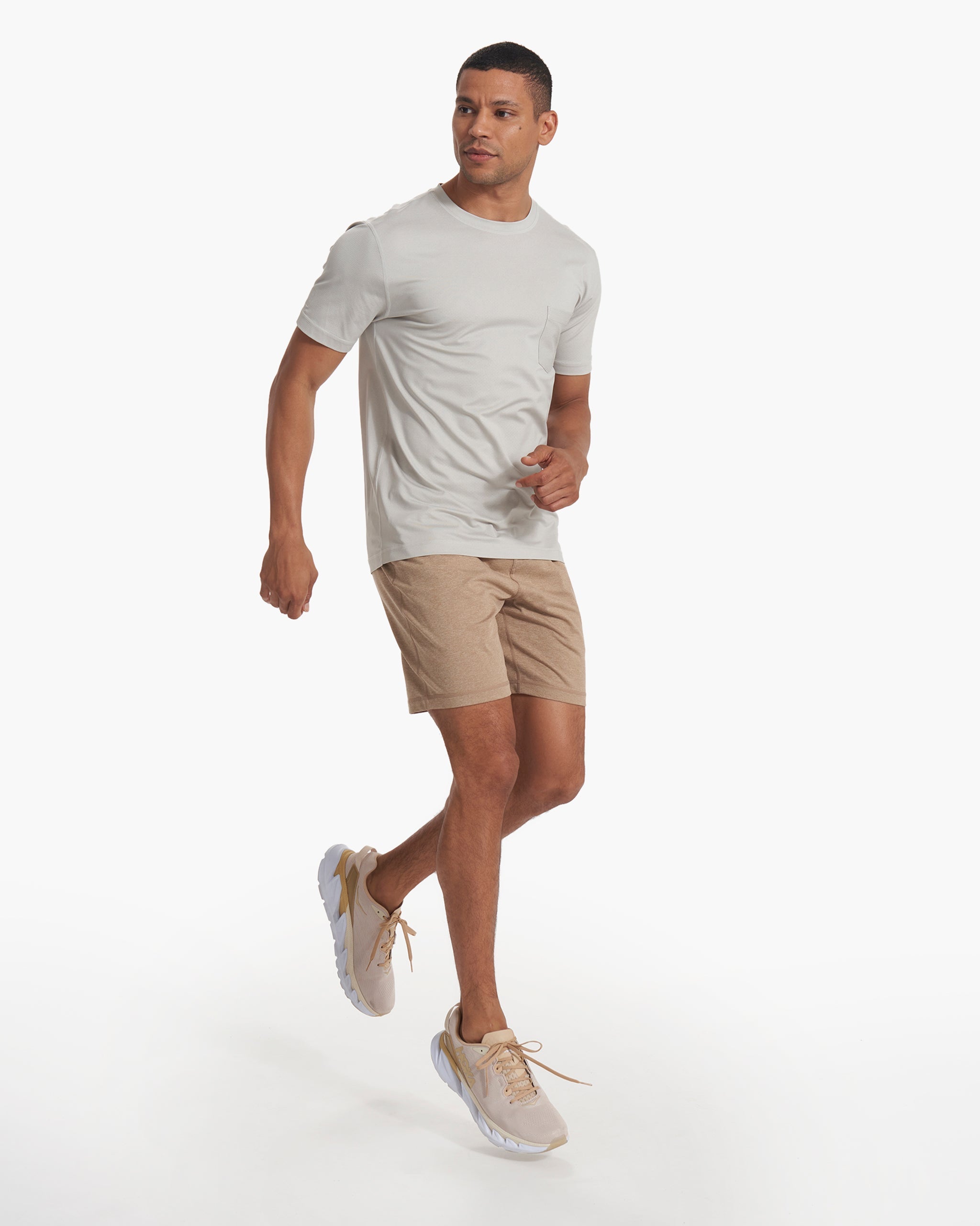 Sunday Performance Short 7.5" | Camel Heather