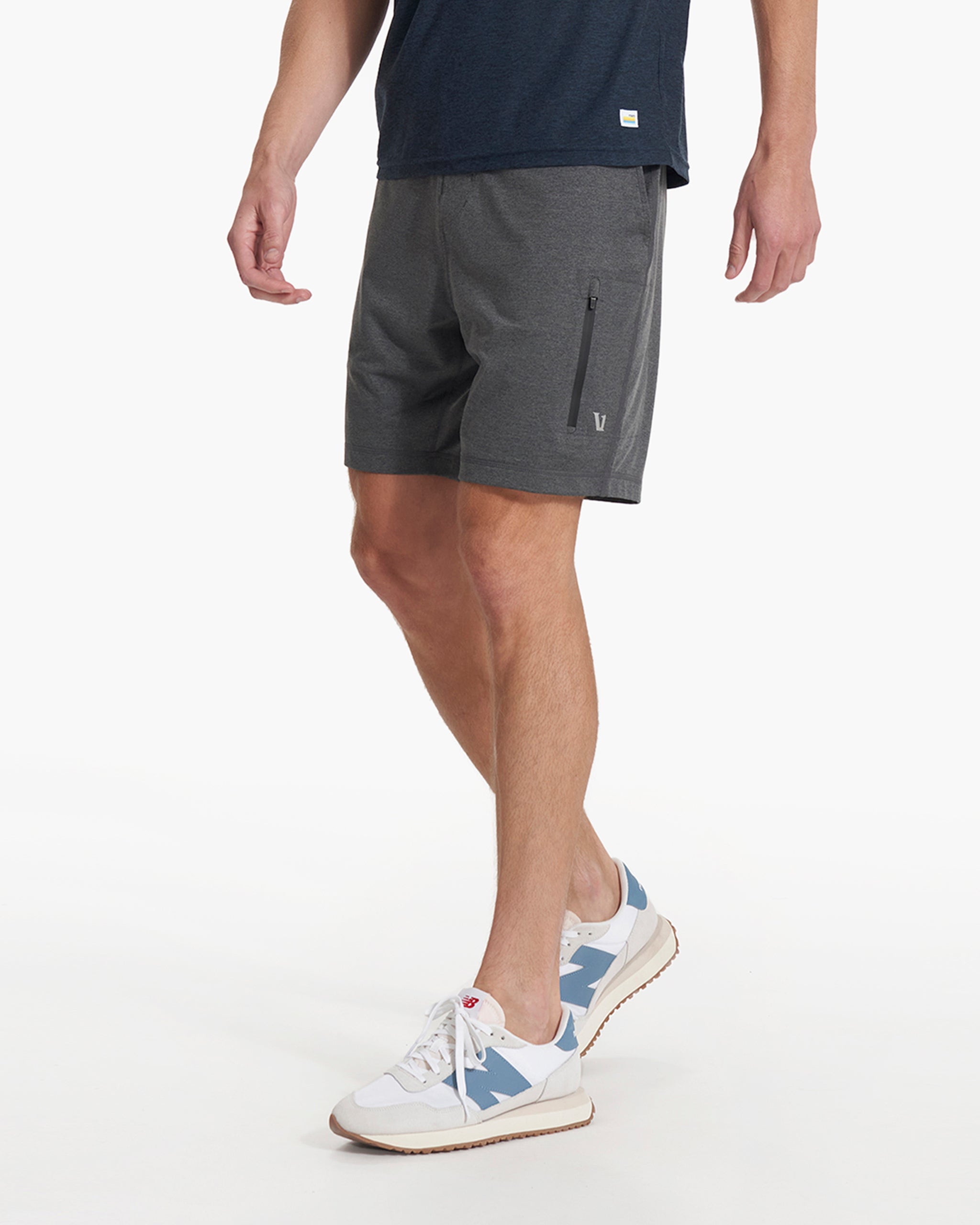 Sunday Performance Short 7.5" | Charcoal Heather