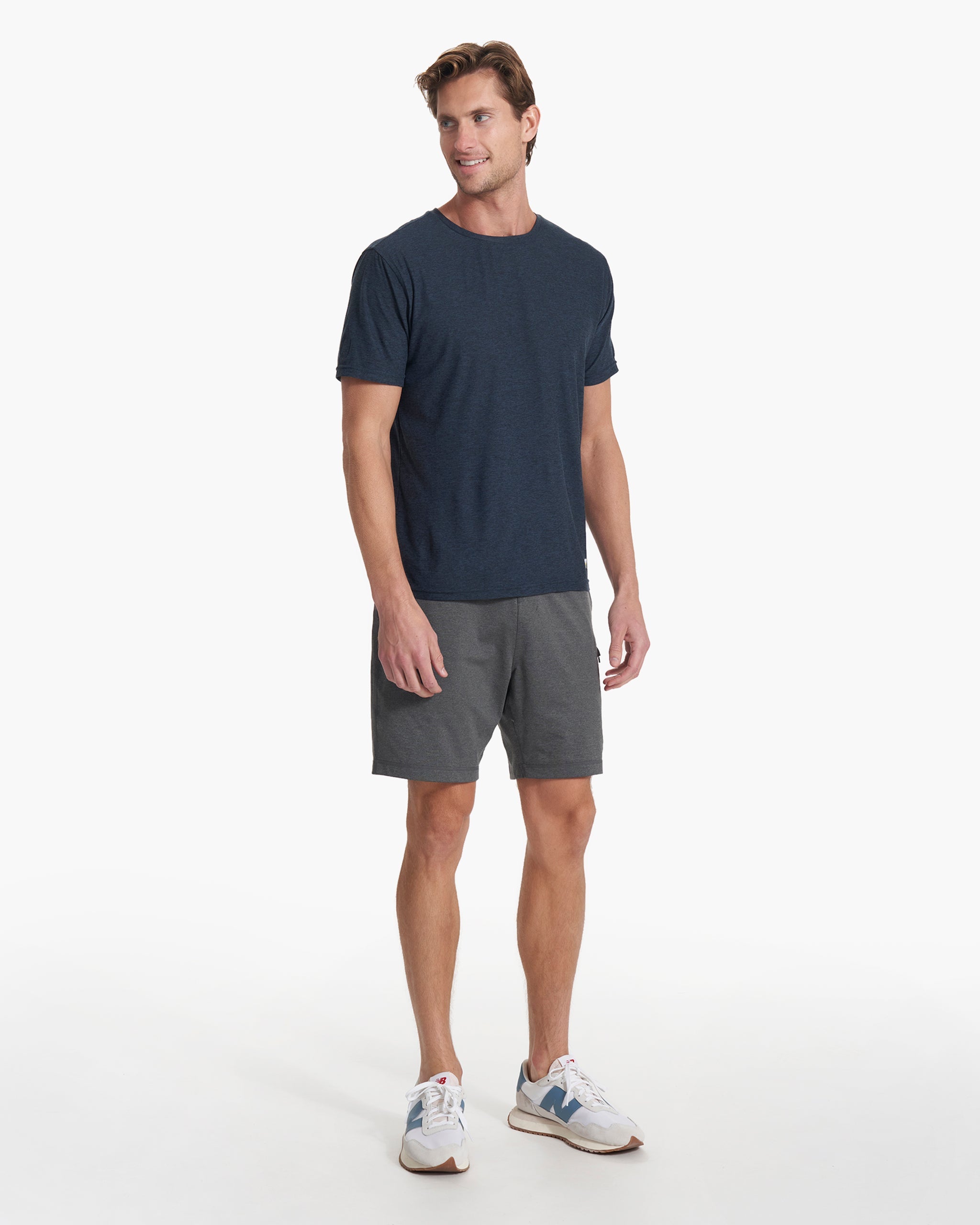 Sunday Performance Short 7.5" | Charcoal Heather
