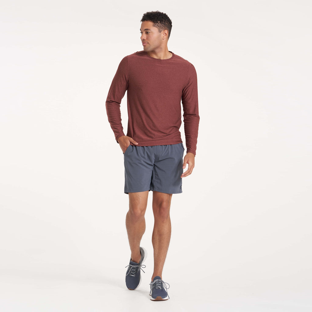 Long-Sleeve Strato Tech Tee | Cedar Heather