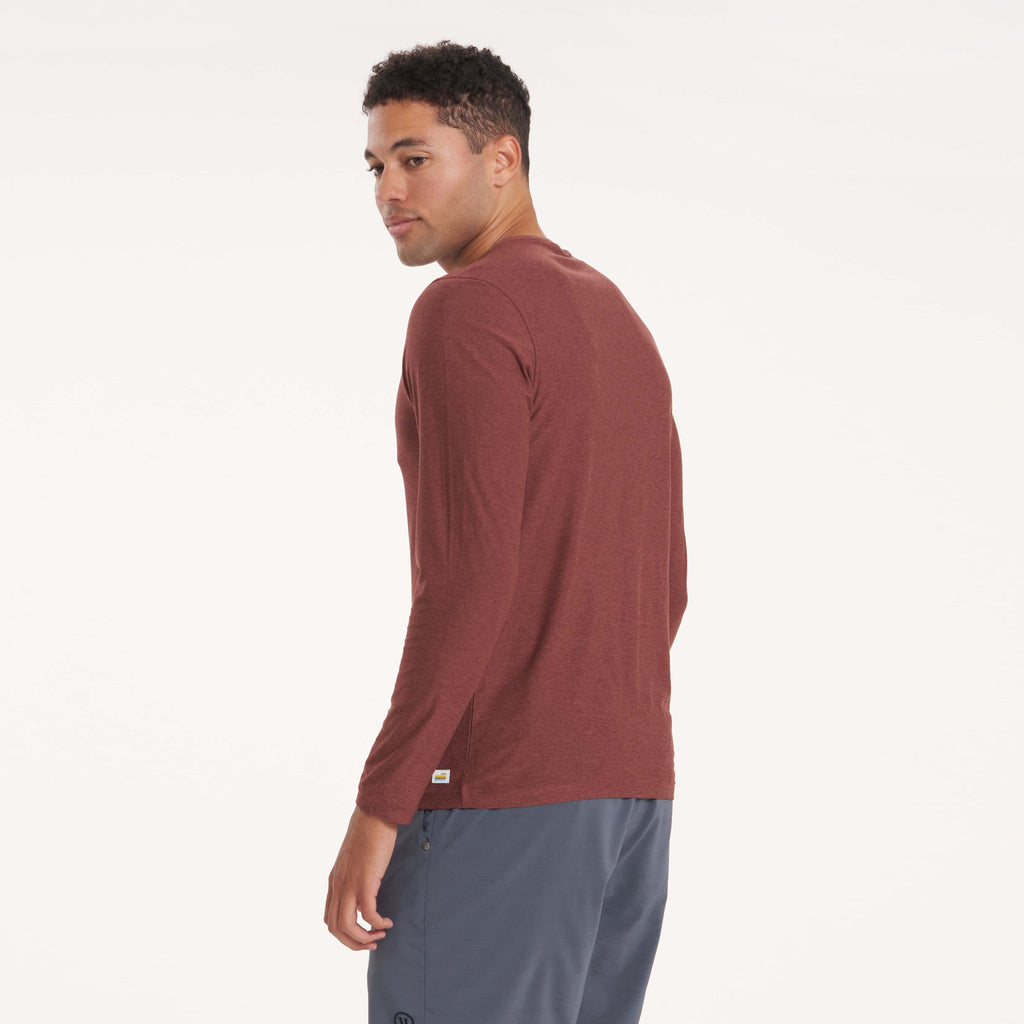 Long-Sleeve Strato Tech Tee | Cedar Heather