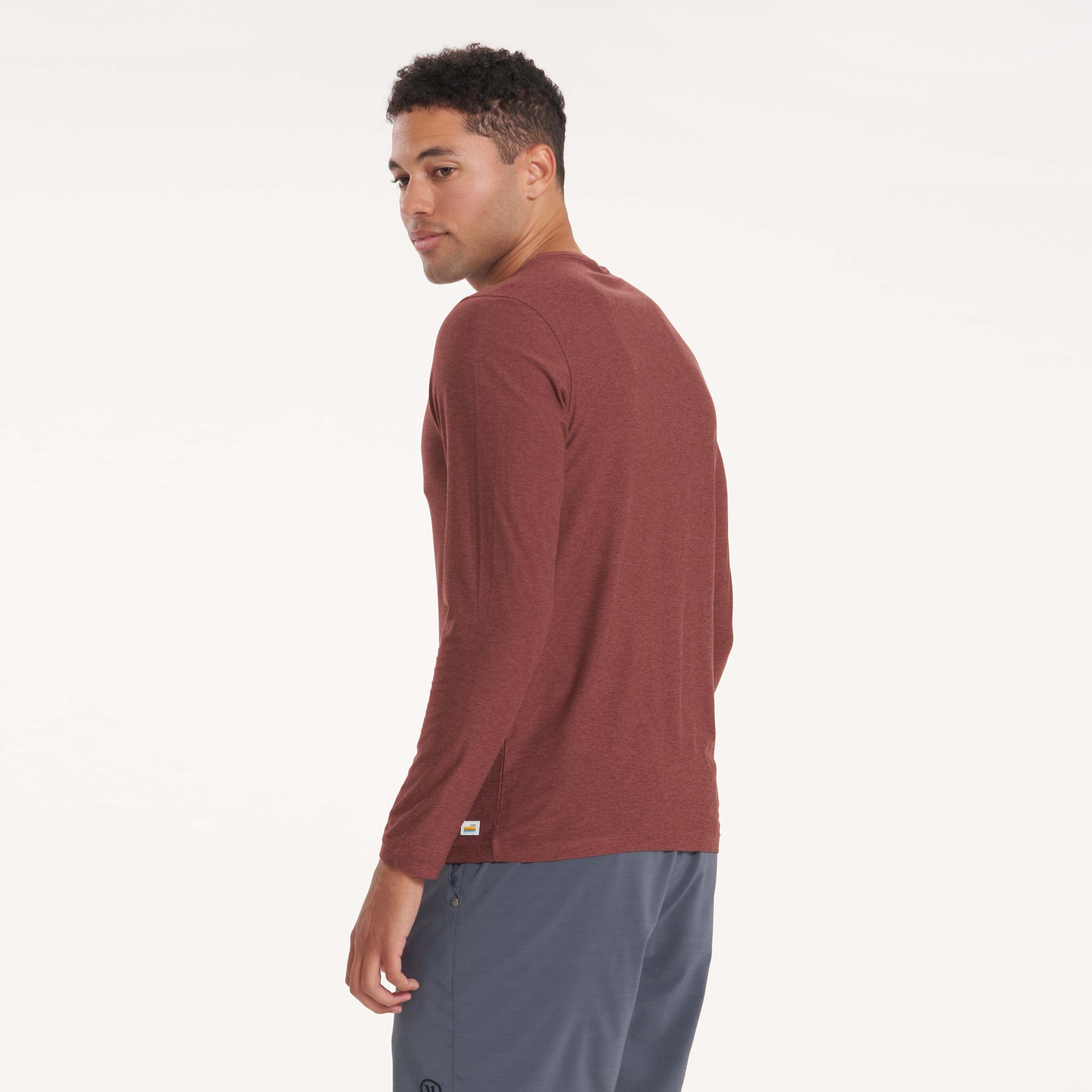 Long-Sleeve Strato Tech Tee | Cedar Heather