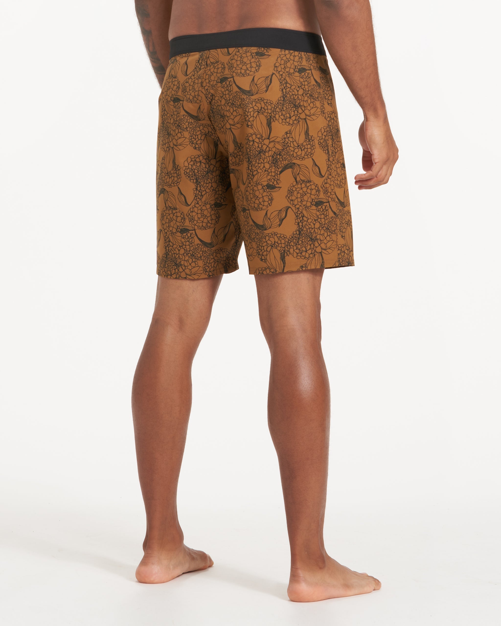 Infinity Boardshort | Caramel Hydrangea