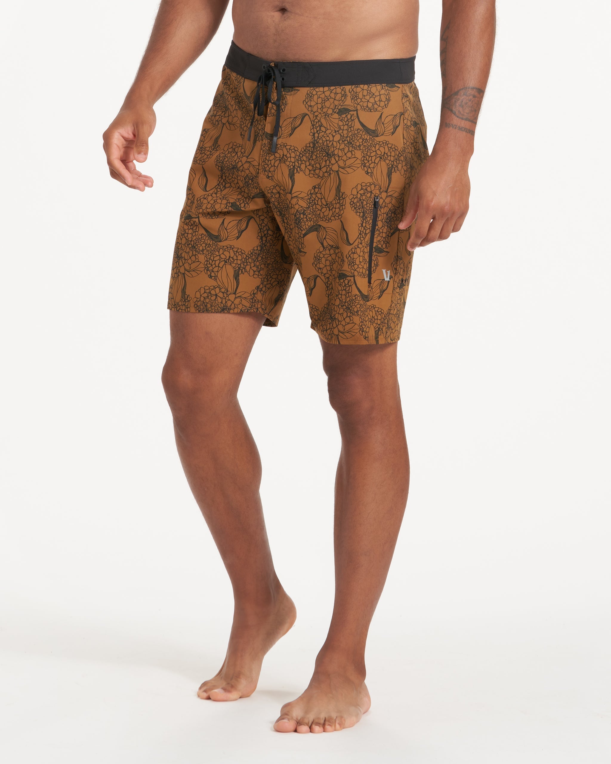 Infinity Boardshort | Caramel Hydrangea
