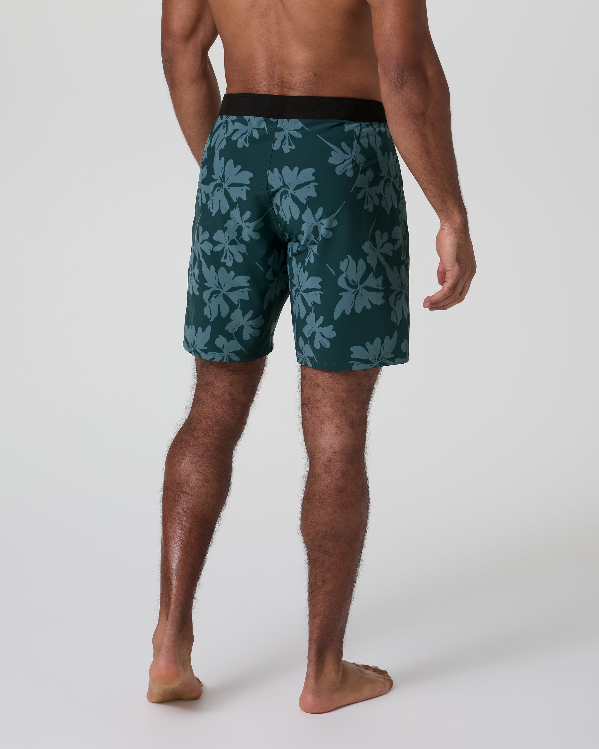Infinity Boardshort | Deep Sea Plumeria