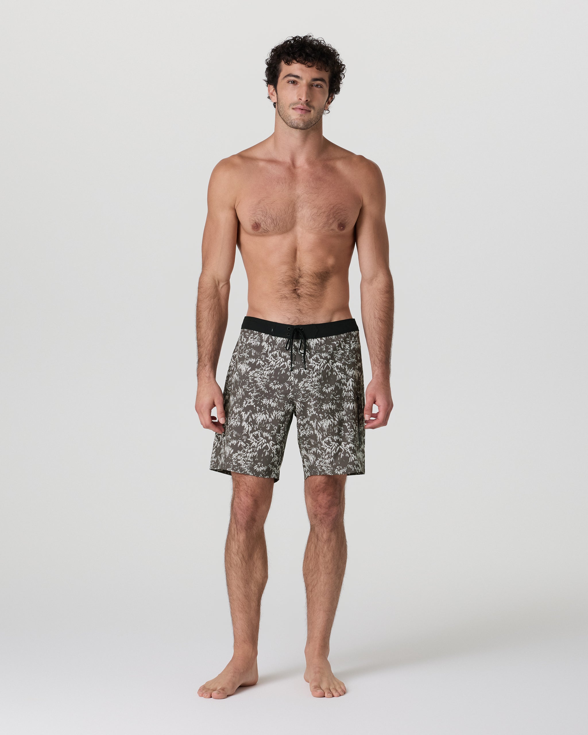 Infinity Boardshort | Warm Grey Zion