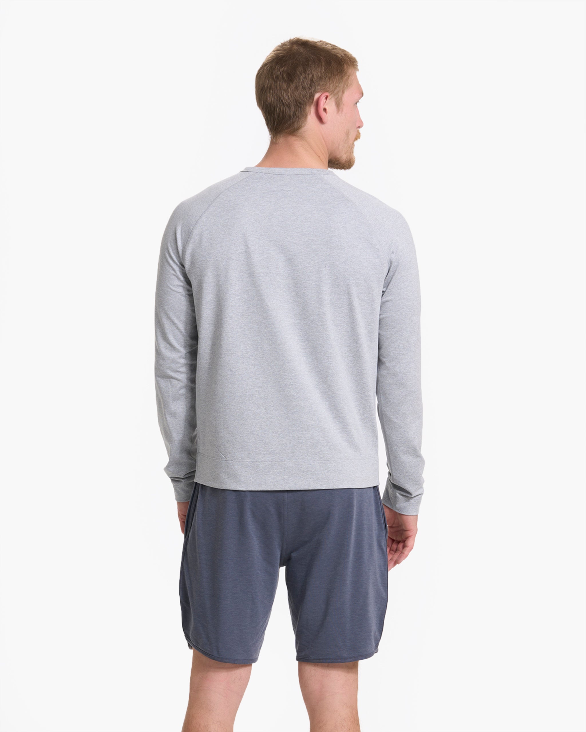 Austin Sweatshort | Azure Heather