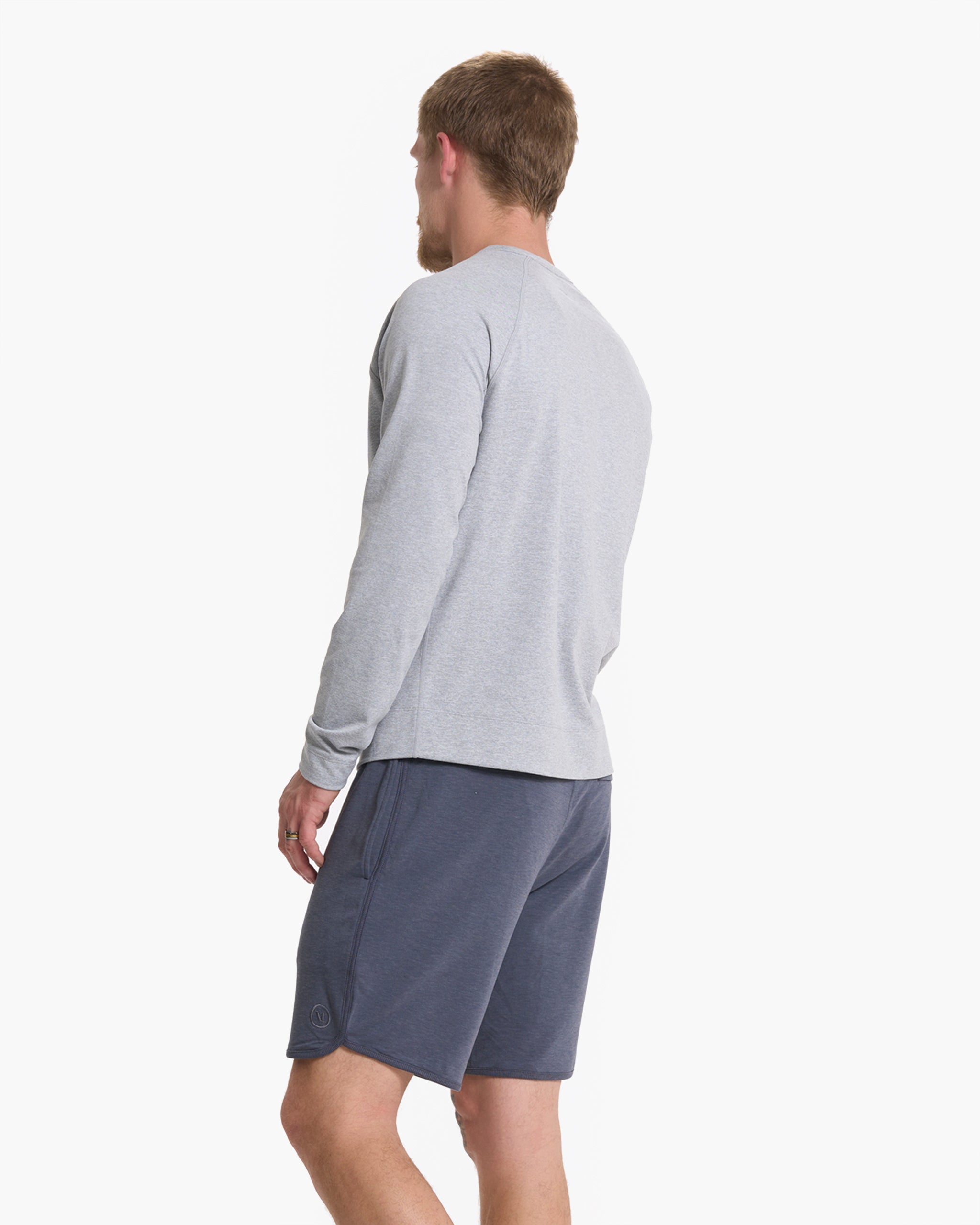 Austin Sweatshort | Azure Heather