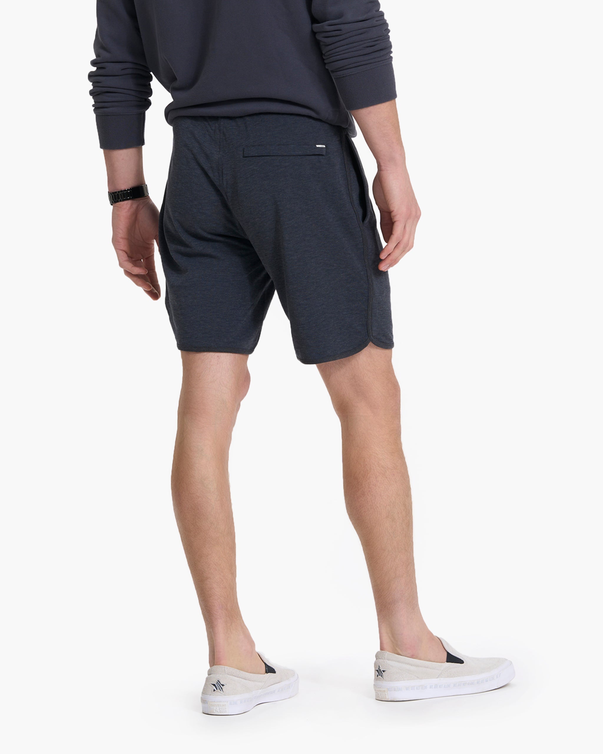Austin Sweatshort | Charcoal Heather
