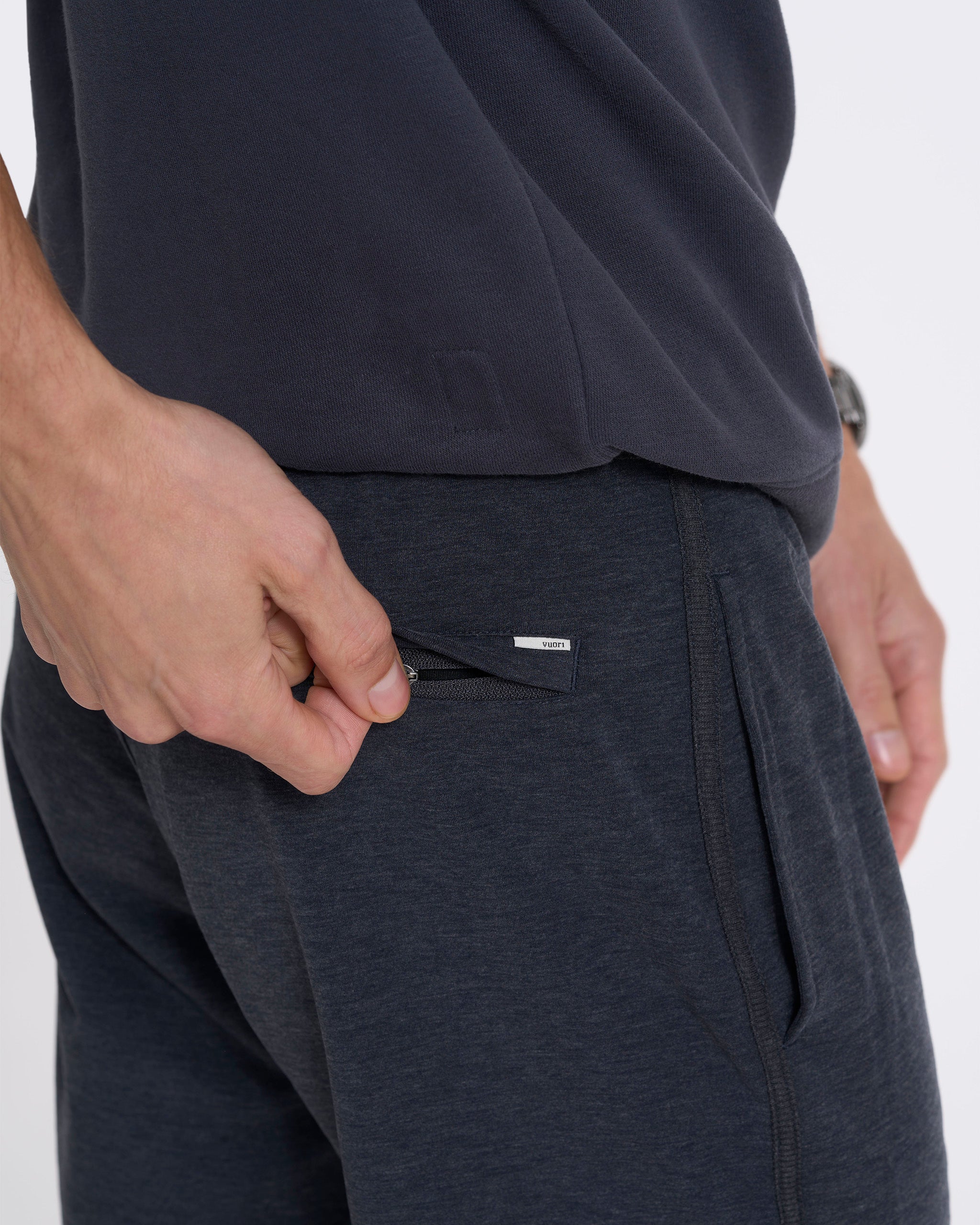 Austin Sweatshort | Charcoal Heather