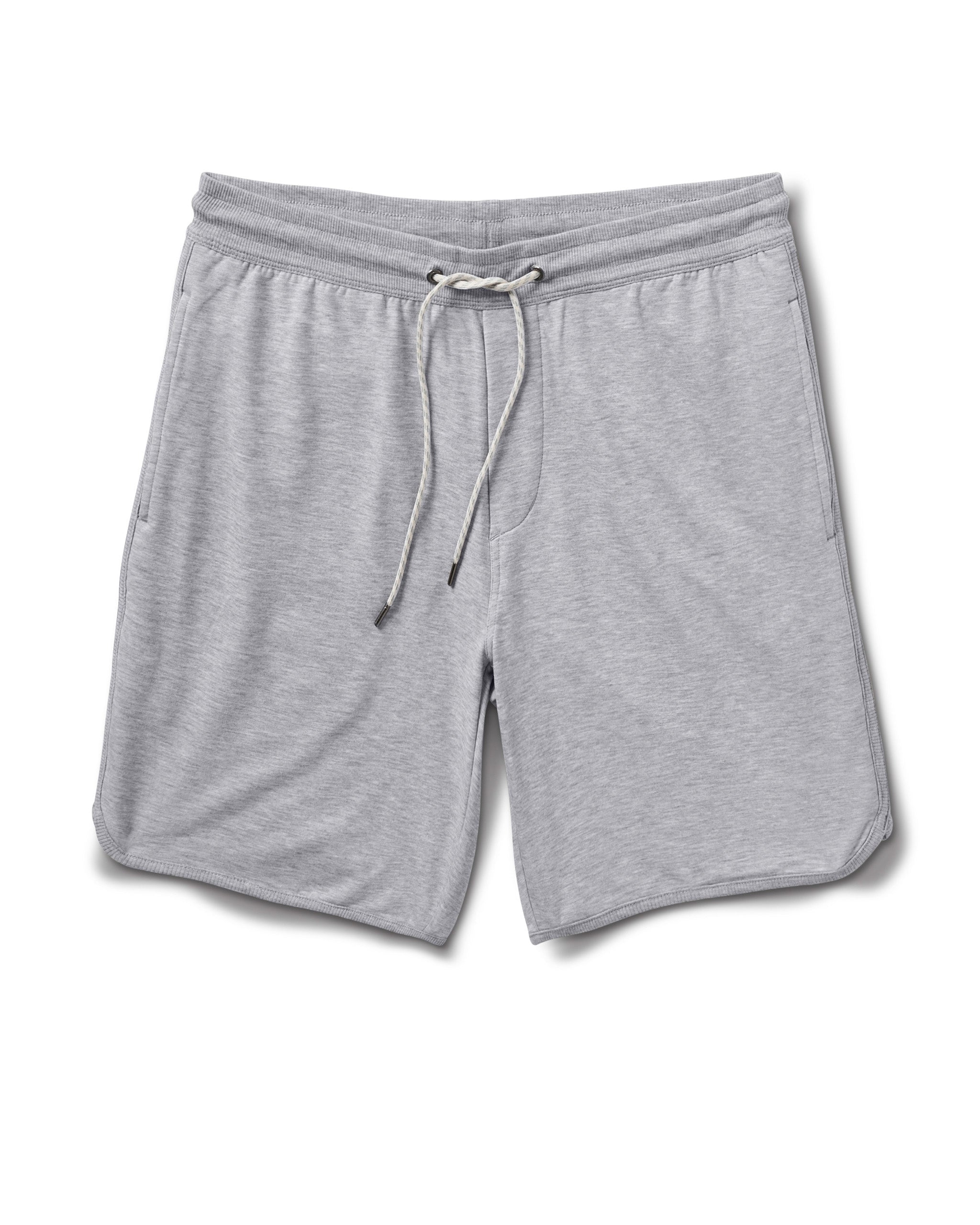 Austin Sweatshort | Light Heather Grey