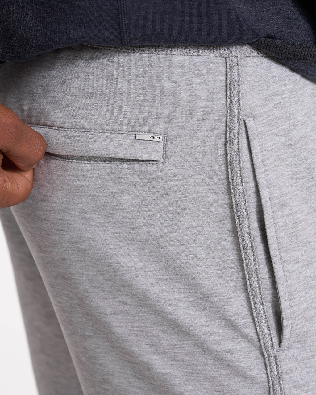 Austin Sweatshort | Light Heather Grey