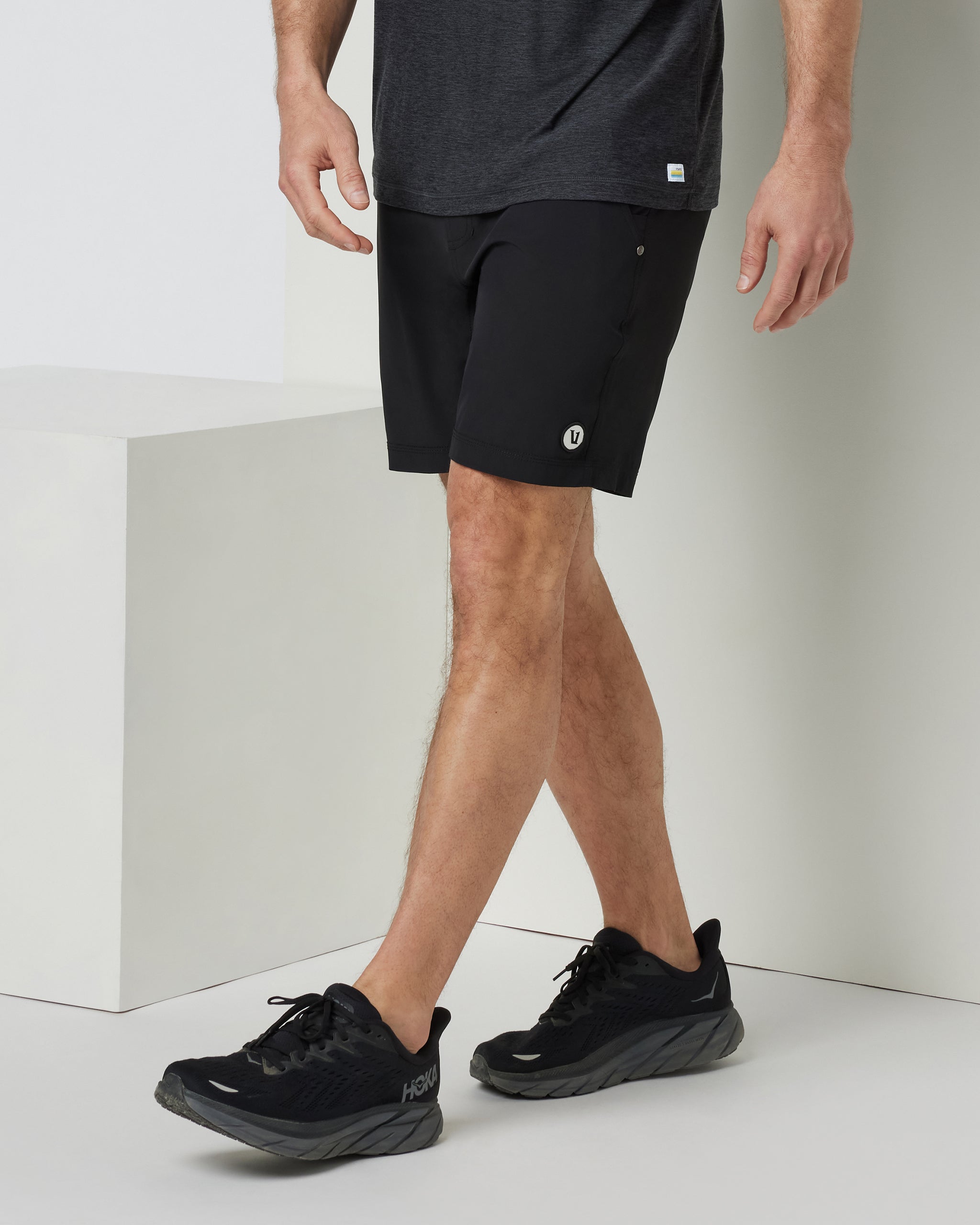 Kore Short Lined 9" | Black