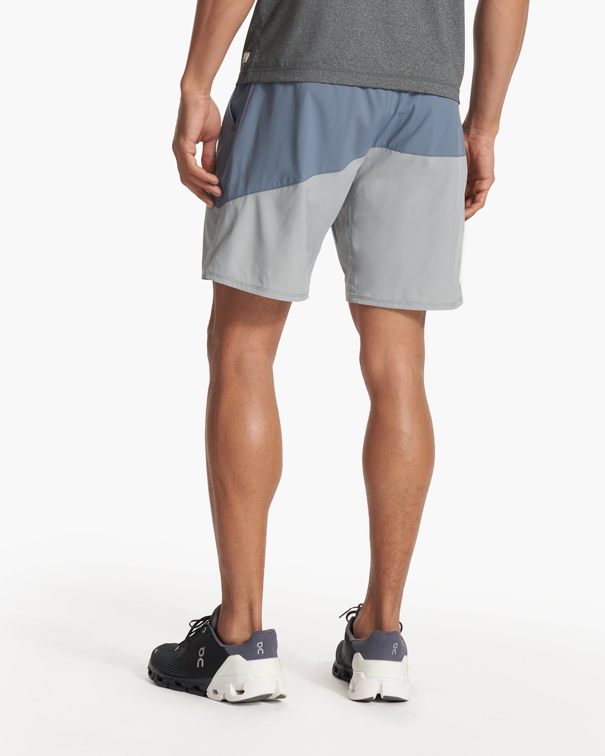 Colorblock Kore Short Lined 7" | Light Azure/Steel/Vapor